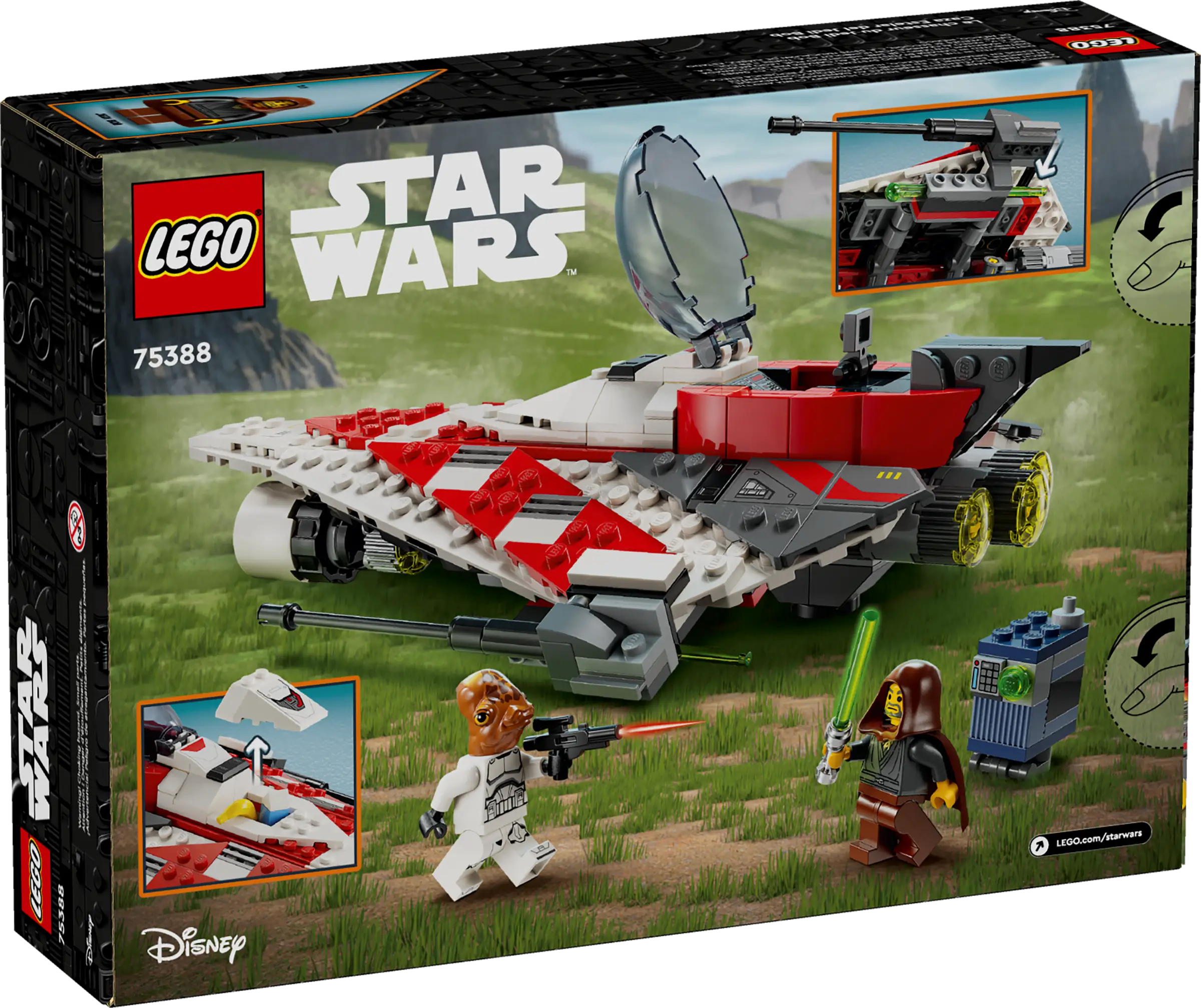 な LEGO® Star Wars™ Jedi Bob's Starfighter - 75388 – LEGOLAND