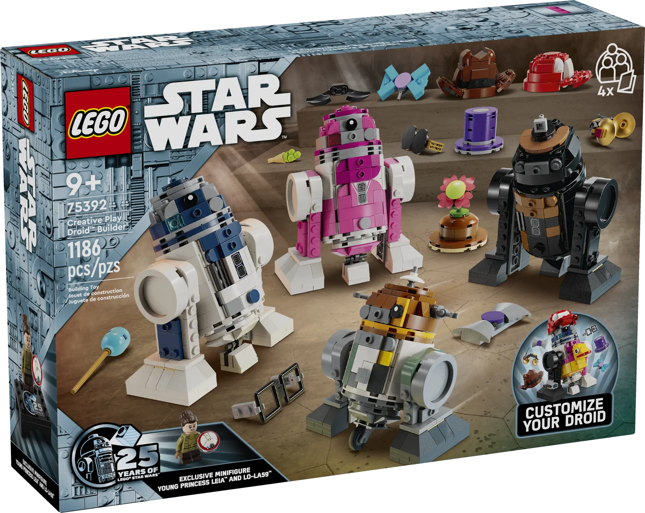 LEGO Star Wars Creative Play Droid Builder • Set 75392