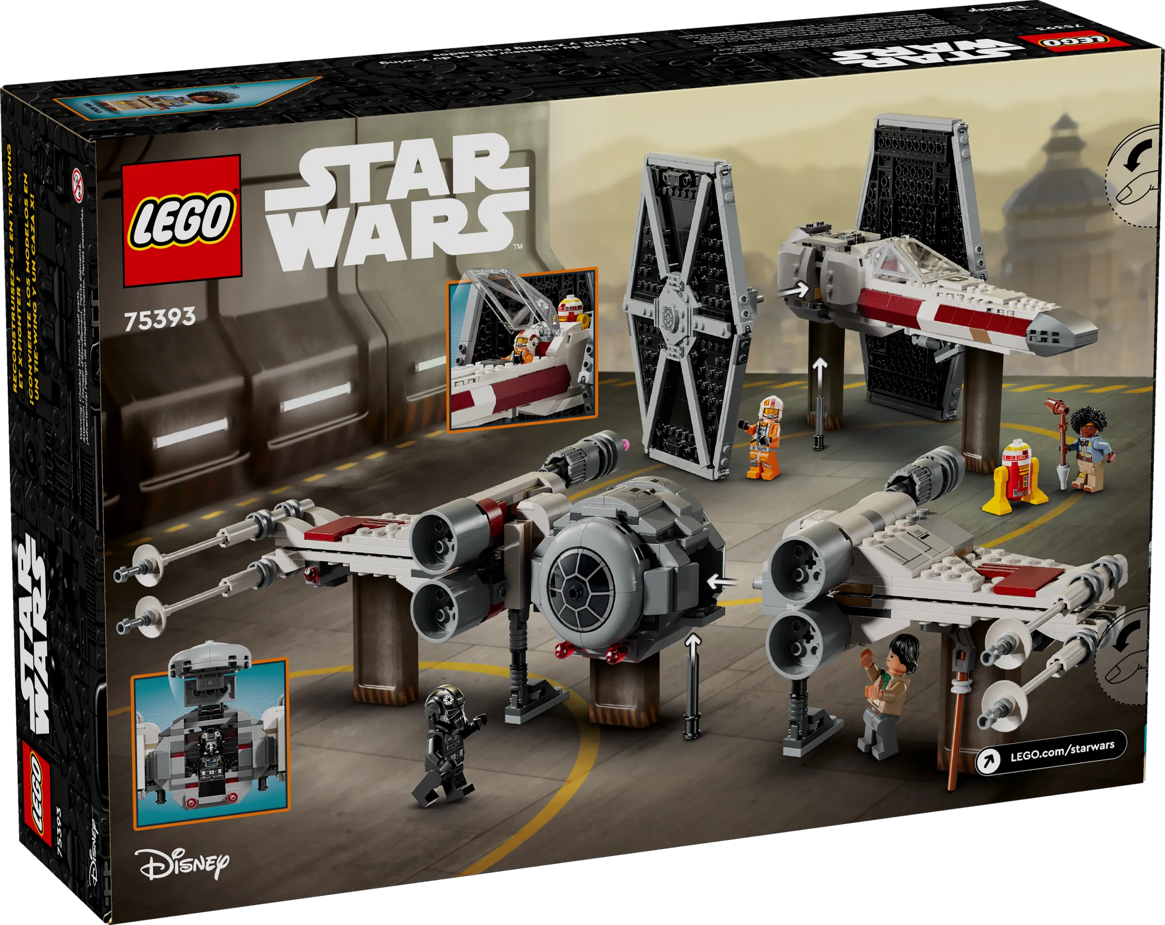 LEGO Star Wars TIE Fighter & X-Wing Mash-up • Set 75393