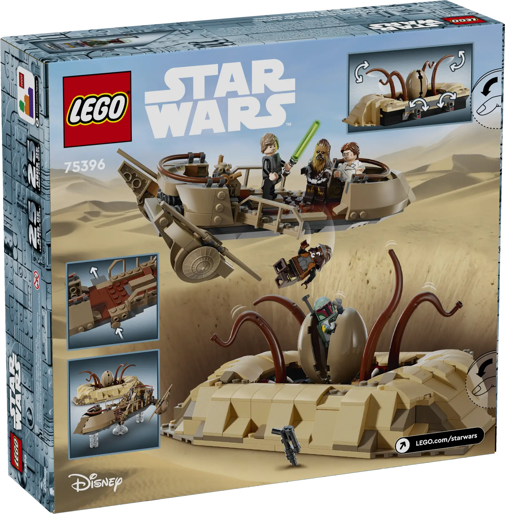 LEGO Star Wars Desert Skiff & Sarlacc Pit • Set 75396