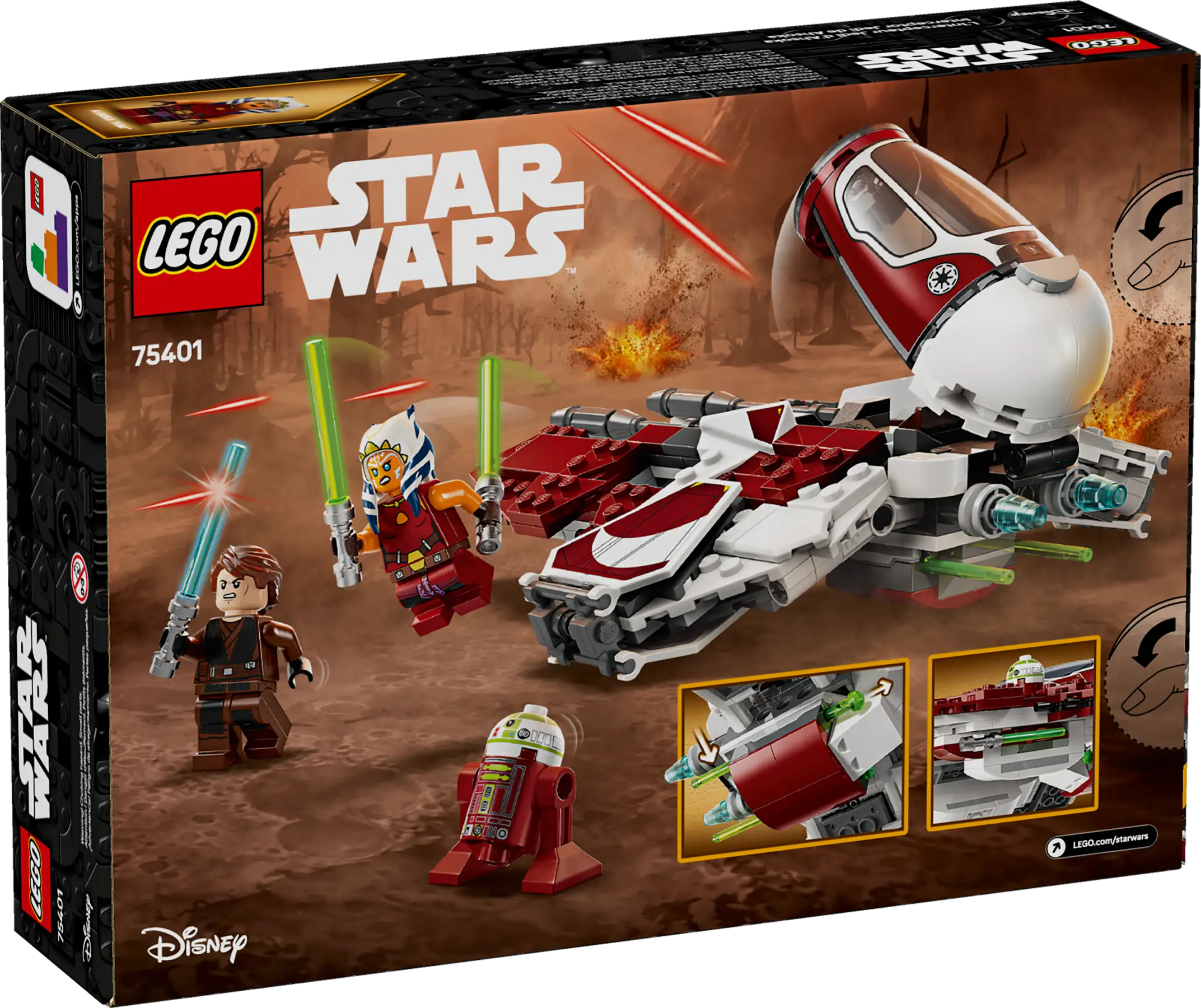 LEGO Star Wars Ahsoka's Jedi Interceptor • Set 75401