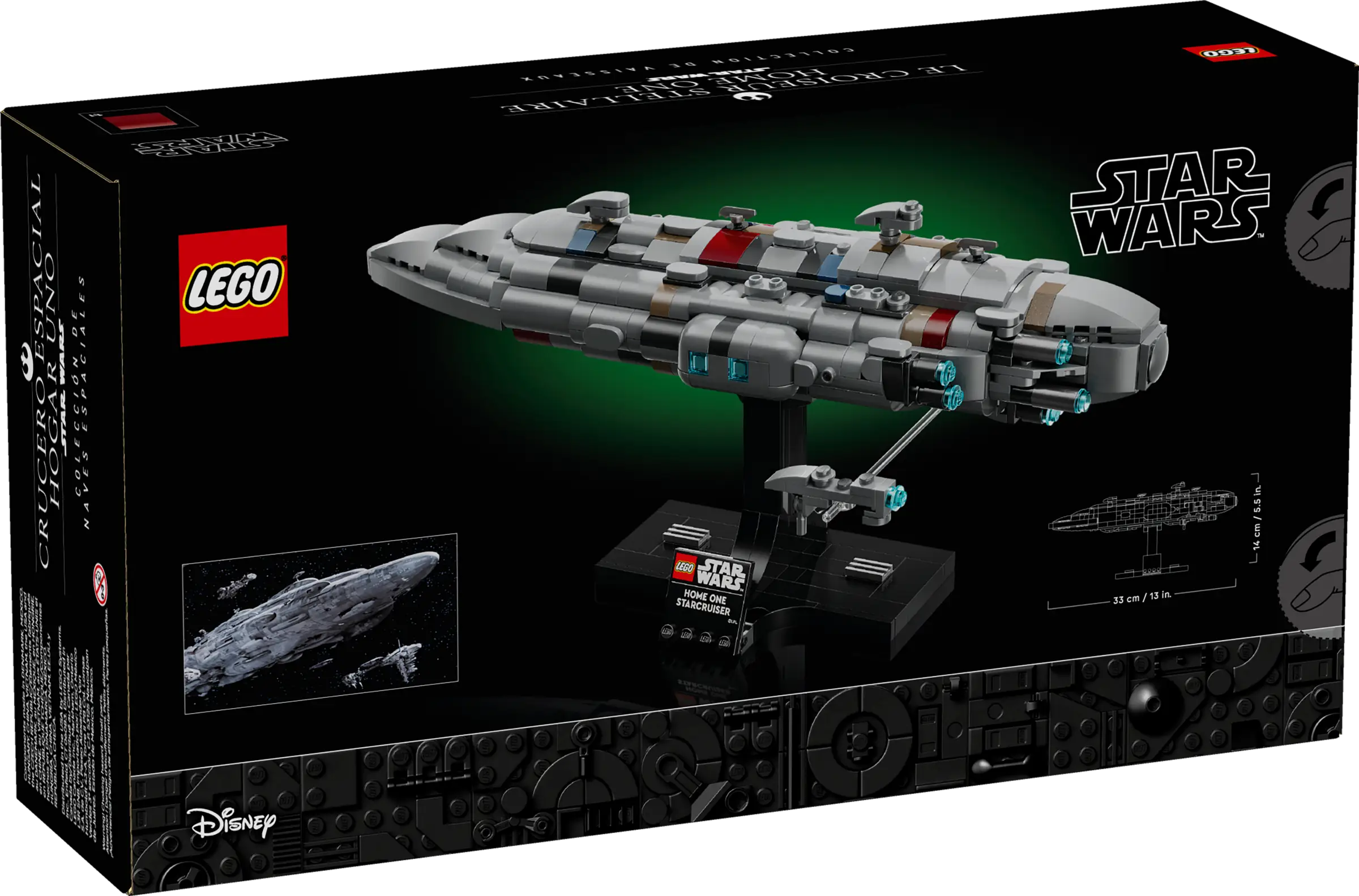 LEGO Star Wars Home One Starcruiser • Set 75405 • SetDB