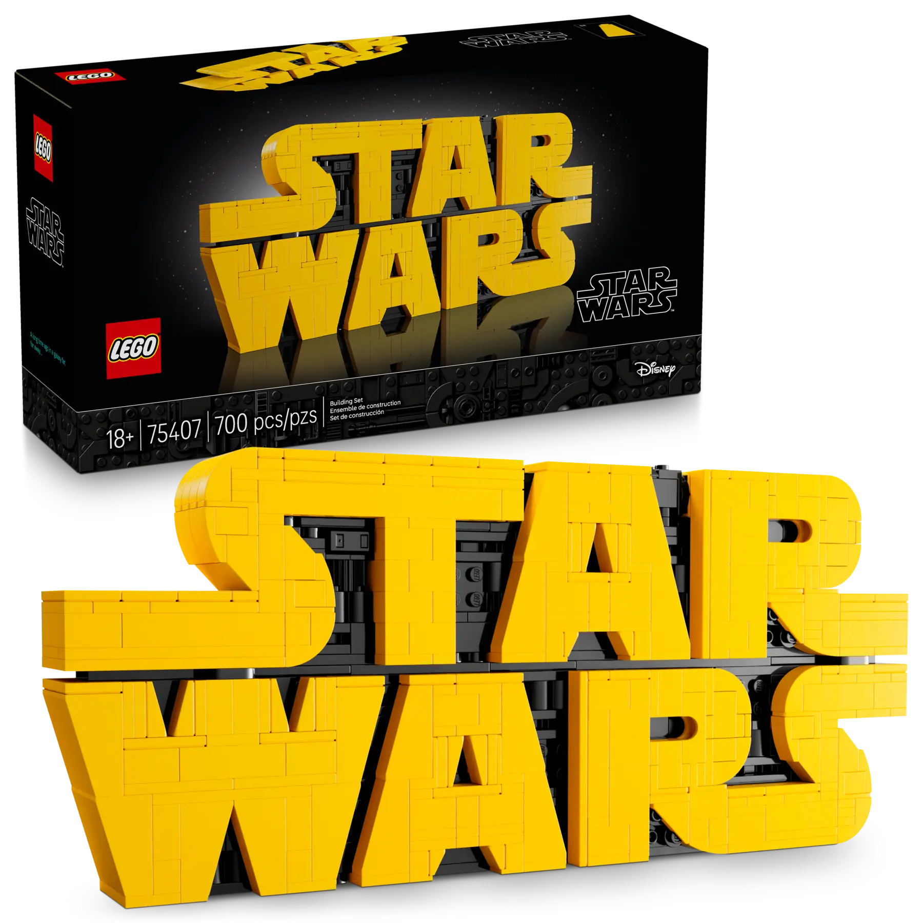 LEGO Brick-Built Star Wars Logo • Set 75407 • SetDB