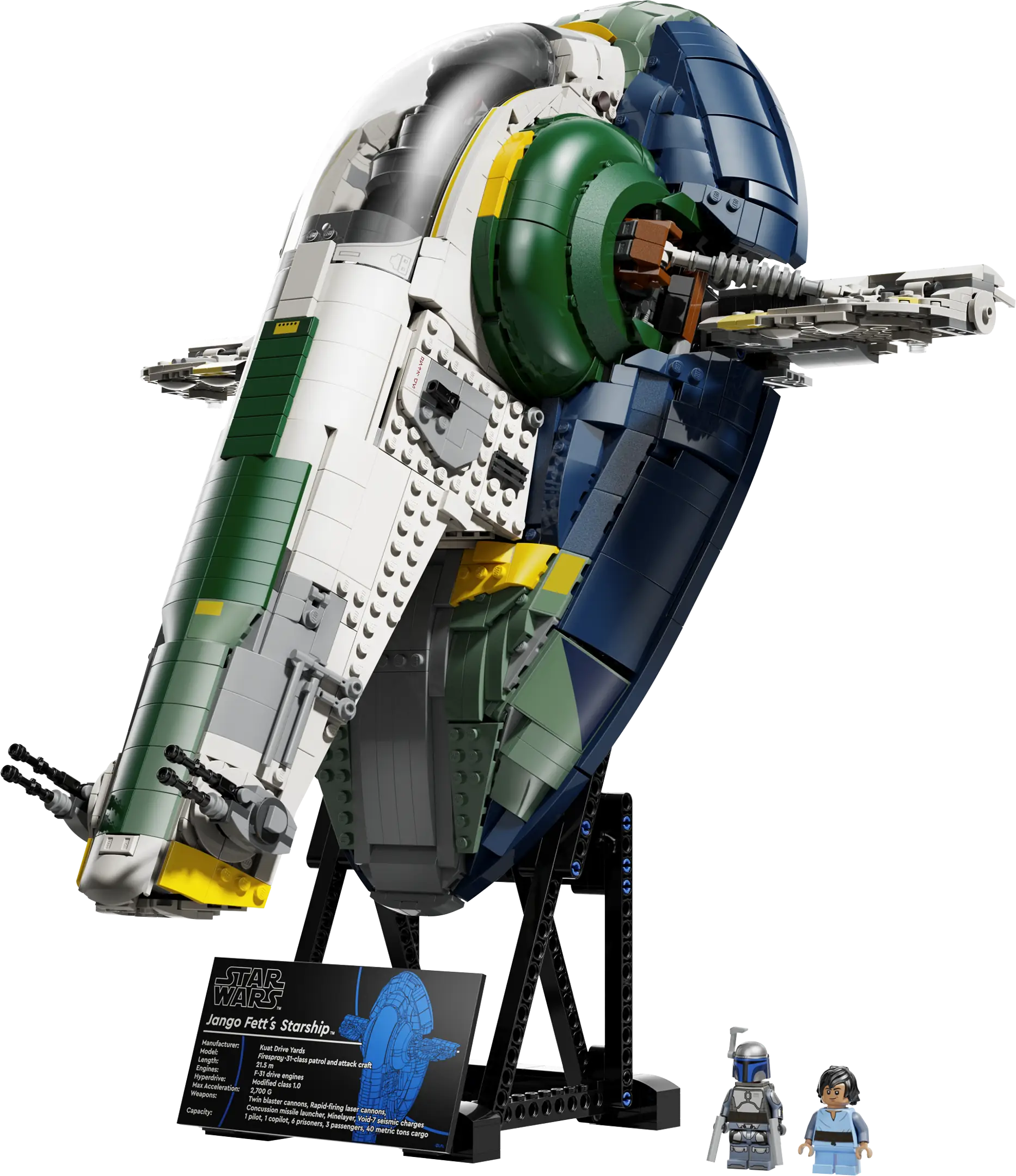 ima007様 LEGO Star Wars UCS Jango Fett's Firespray-Class Starship