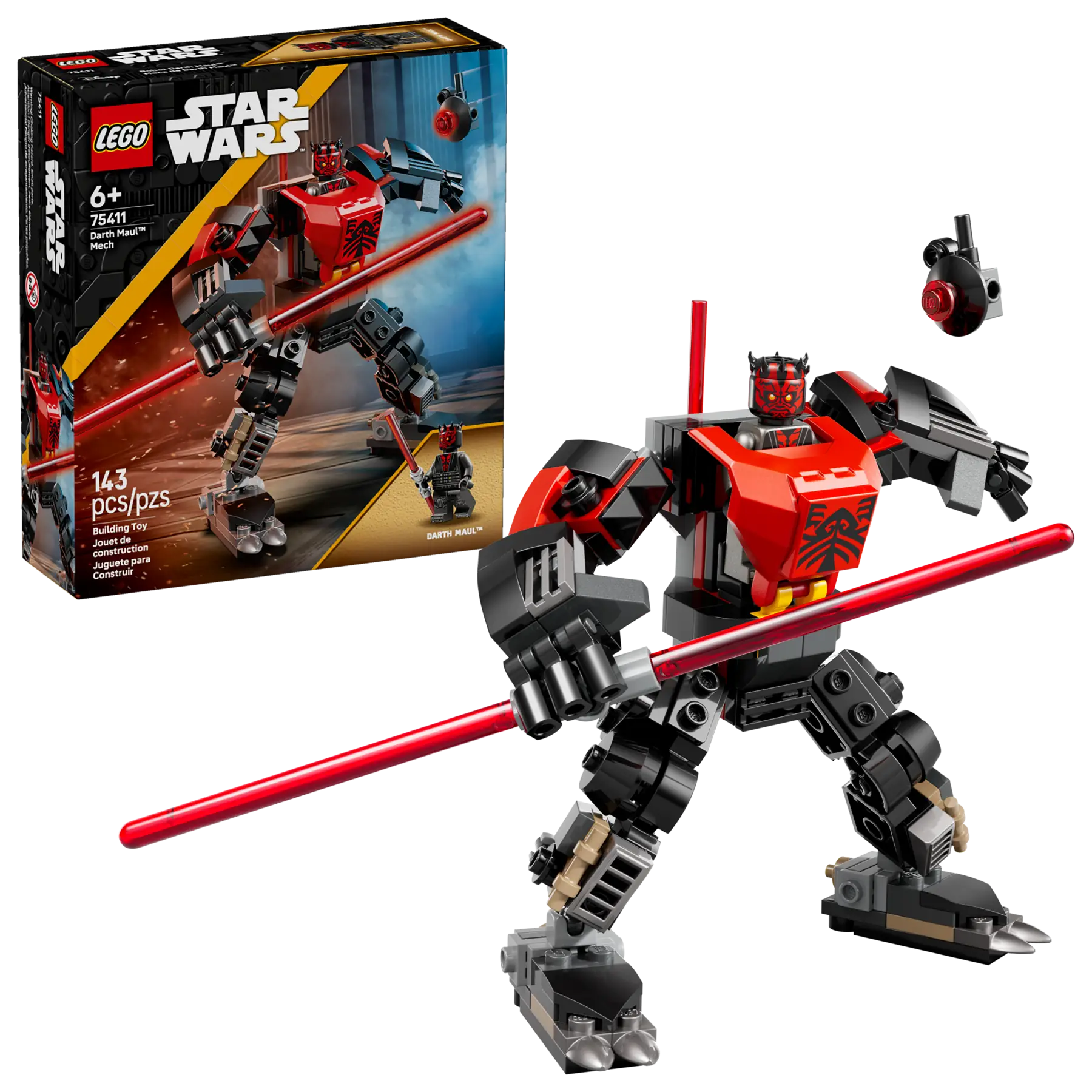 LEGO Star Wars Darth Maul Mech • Set 75411 • SetDB