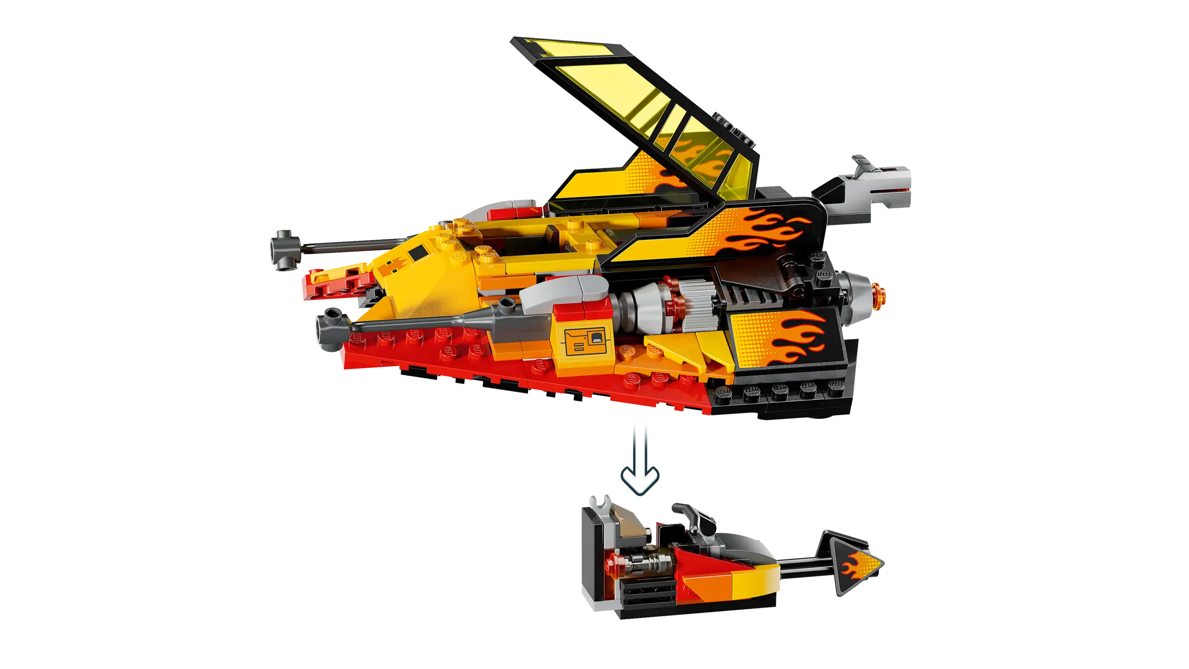 LEGO Star Wars The Force Burner Snowspeeder • Set 75414