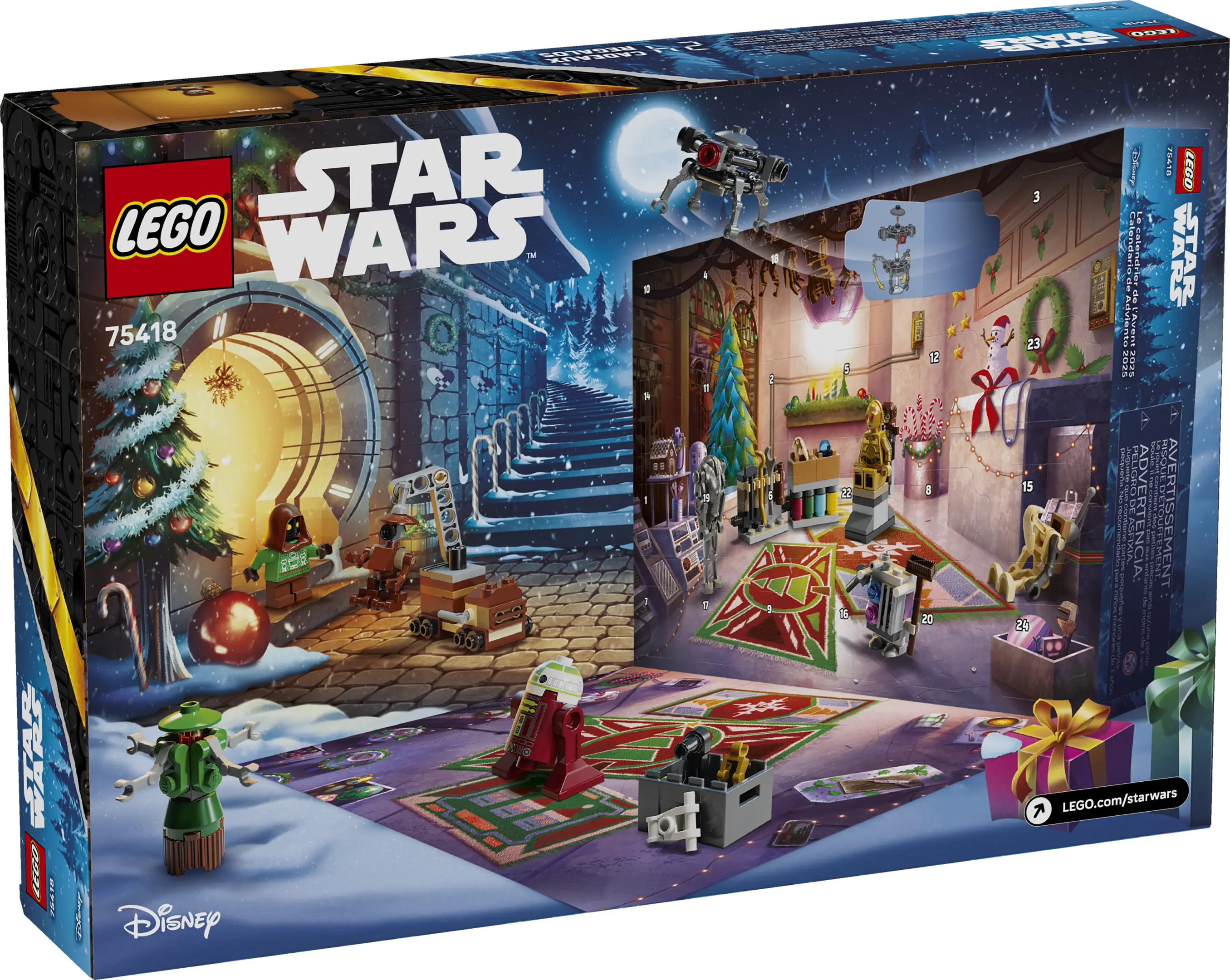 Display Lego Star Wars Advent LEGO Star Wars Advent Calendar (75307)