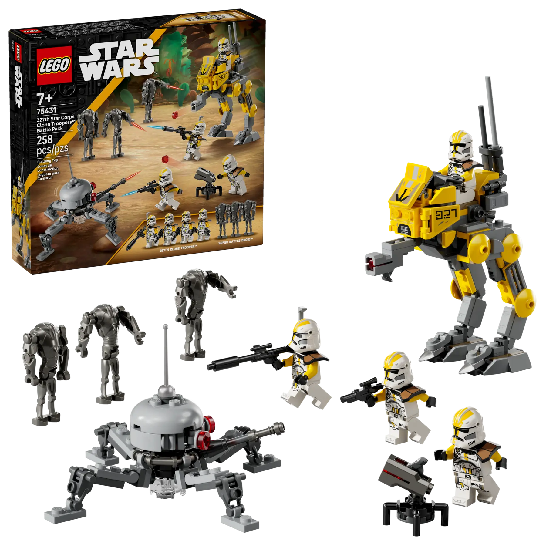 LEGO Star Wars 327th Star Corps Clone Troopers Battle Pack