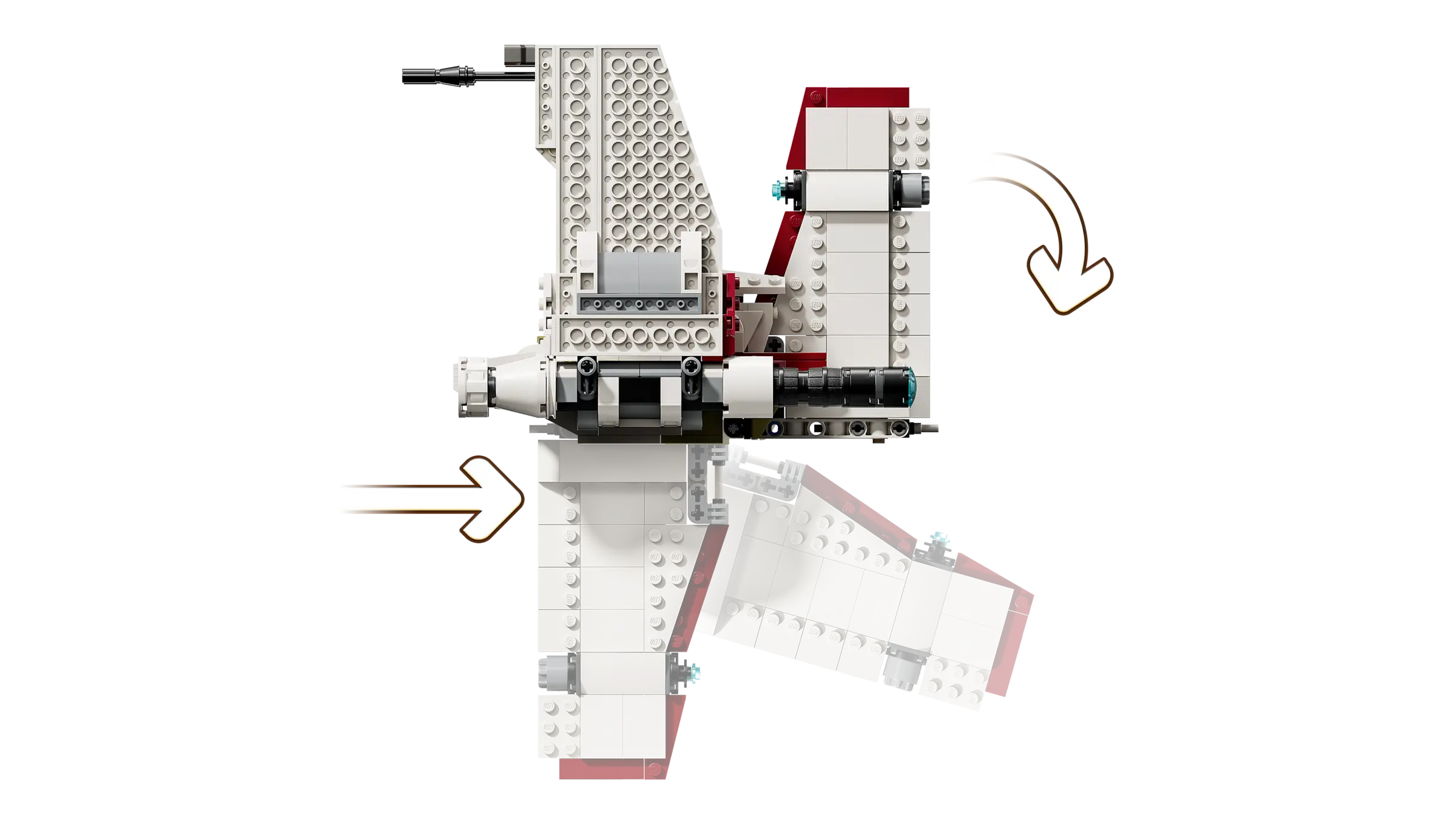 LEGO Star Wars V-19 Torrent Starfighter • Set 75432 • SetDB