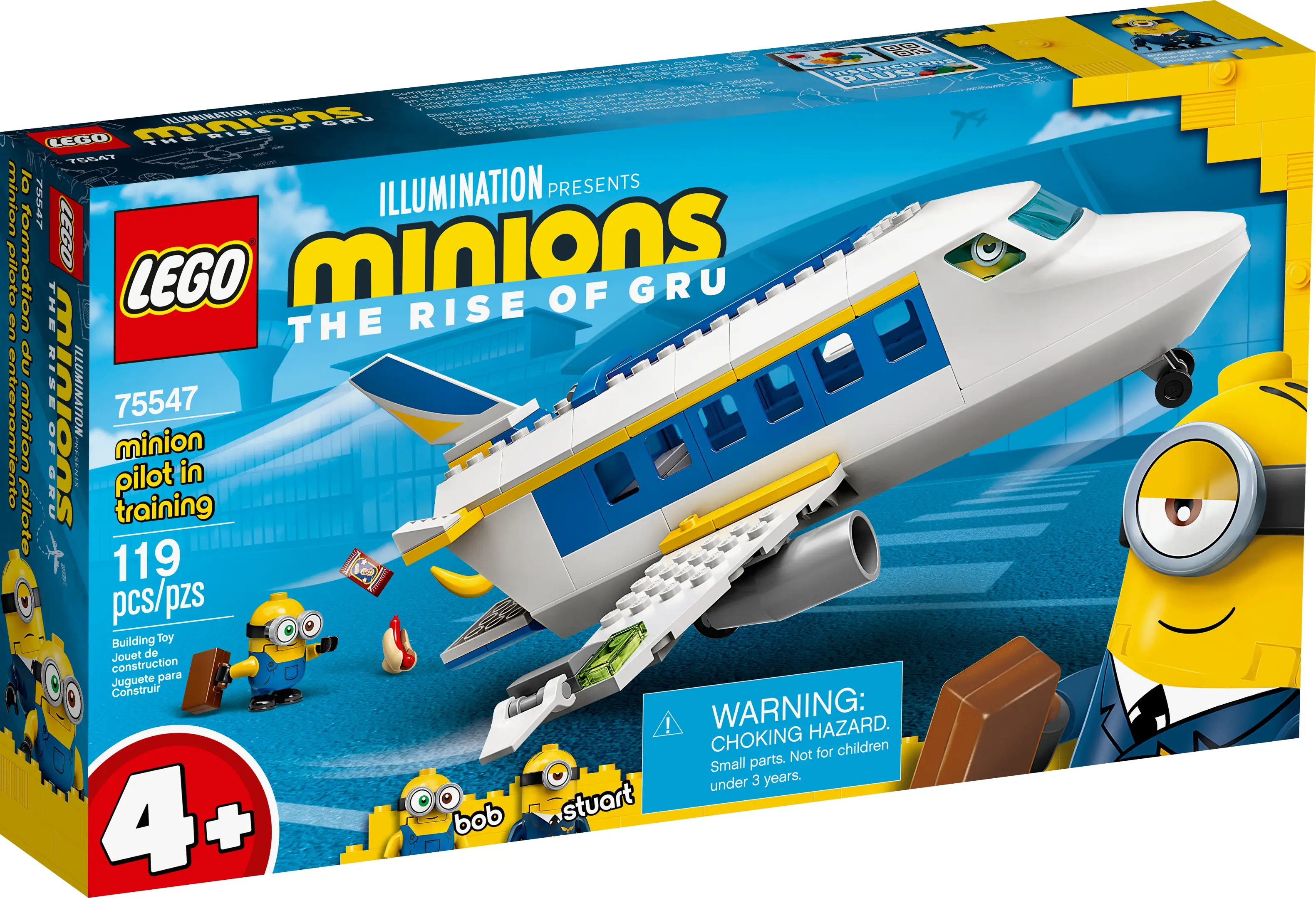 スタイリッシュです¨̮ )/ LEGO Minions Minion Pilot in Training • Set 75547 • SetDB