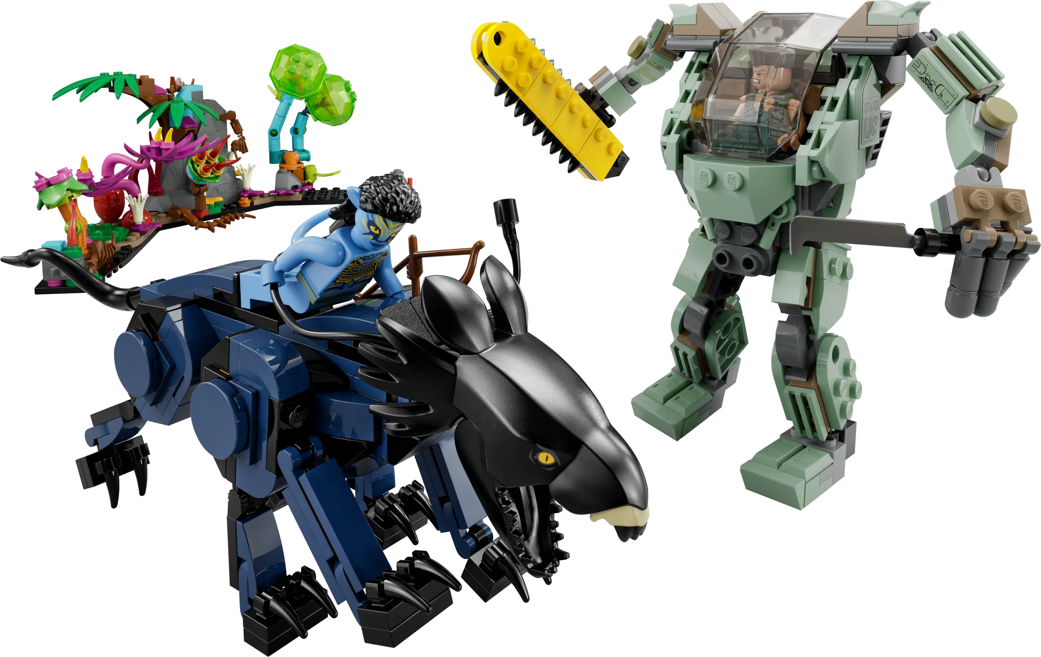 LEGO Avatar Neytiri Thanator vs. AMP Suit Quaritch