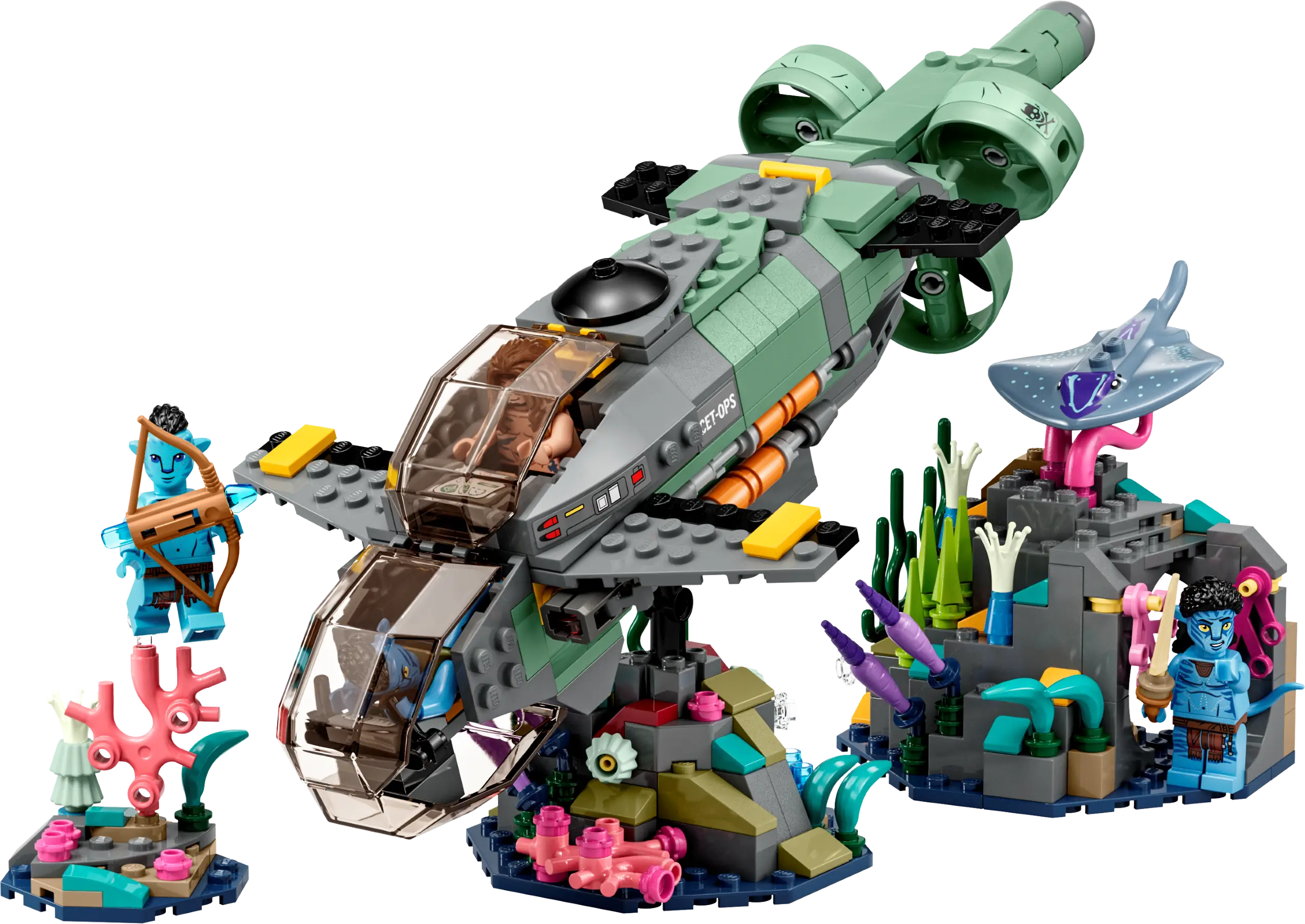 LEGO Avatar Mako Submarine • Set 75577 • SetDB