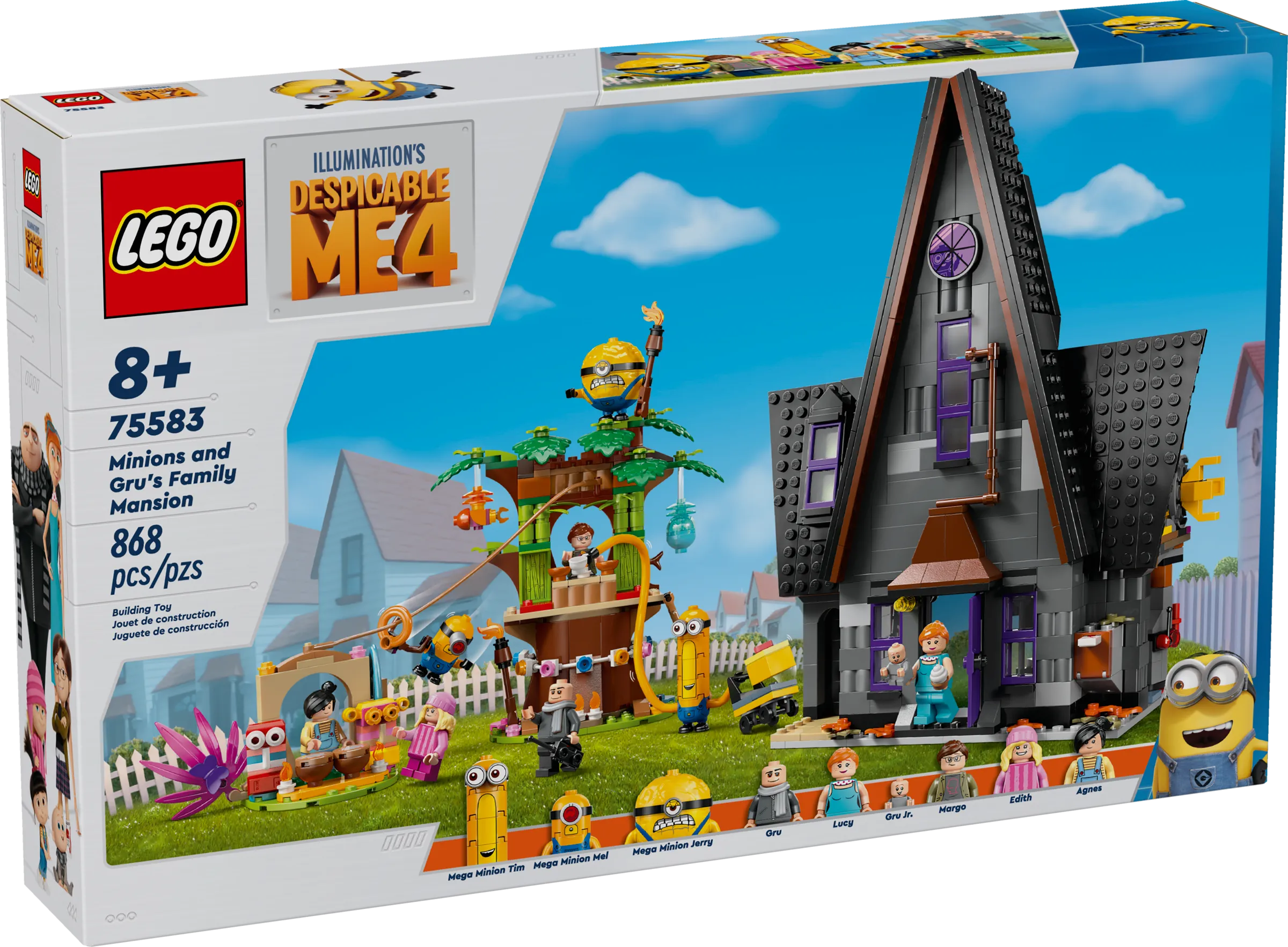 LEGO Despicable Me Minions and Gru's Family Mansion