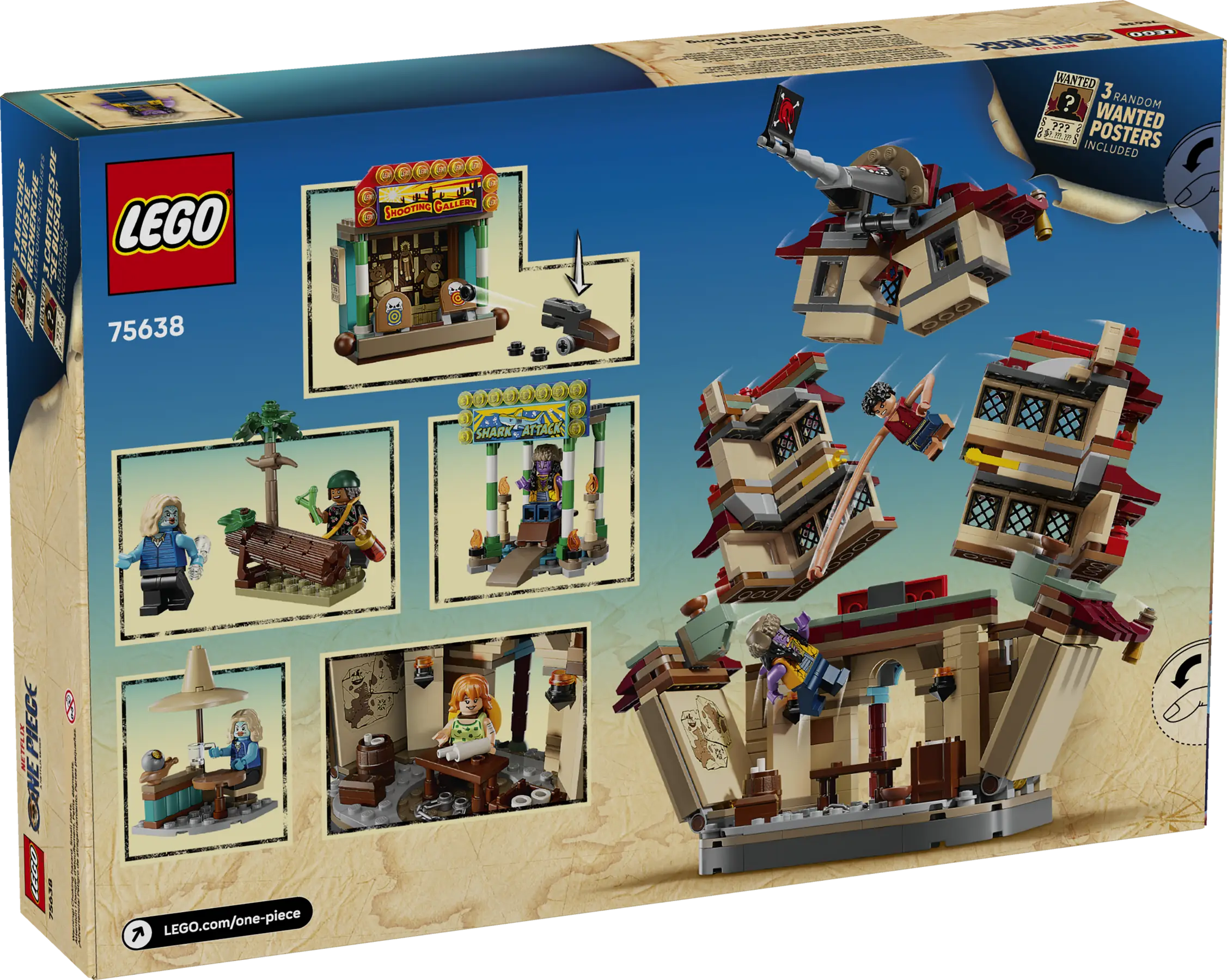LEGO One Piece Battle at Arlong Park • Set 75638 • SetDB