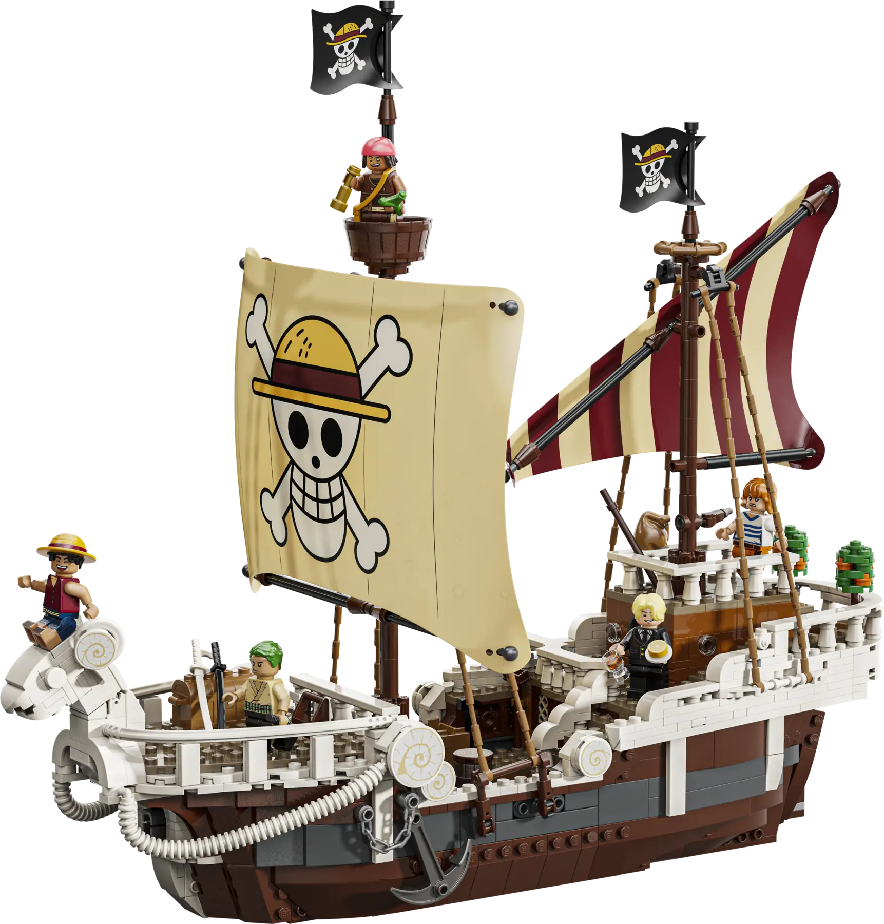 Pirate Ship Thousand Piece Lego Set LEGO One Piece The Going