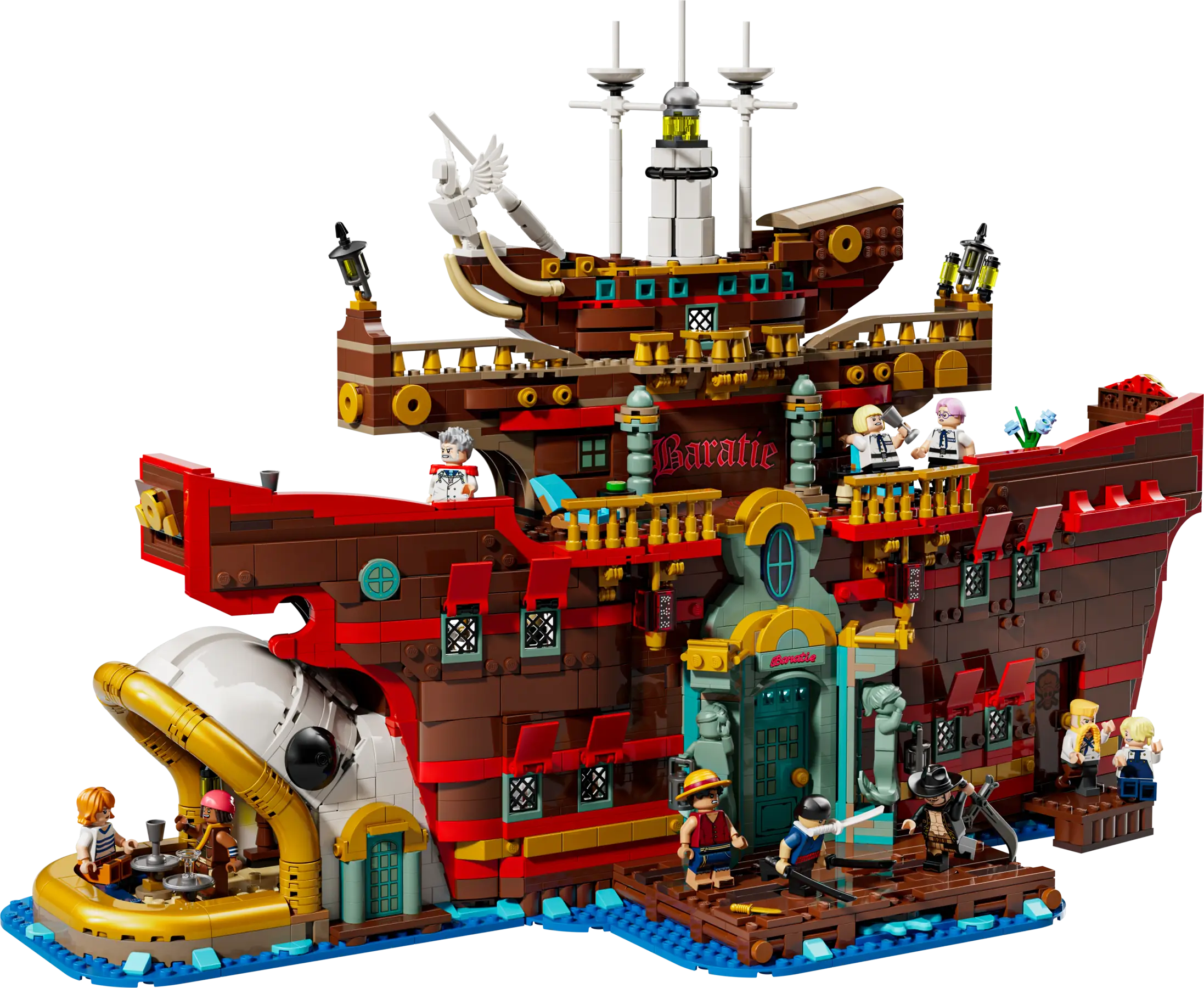 LEGO One Piece The Baratie Floating Restaurant • Set 75640