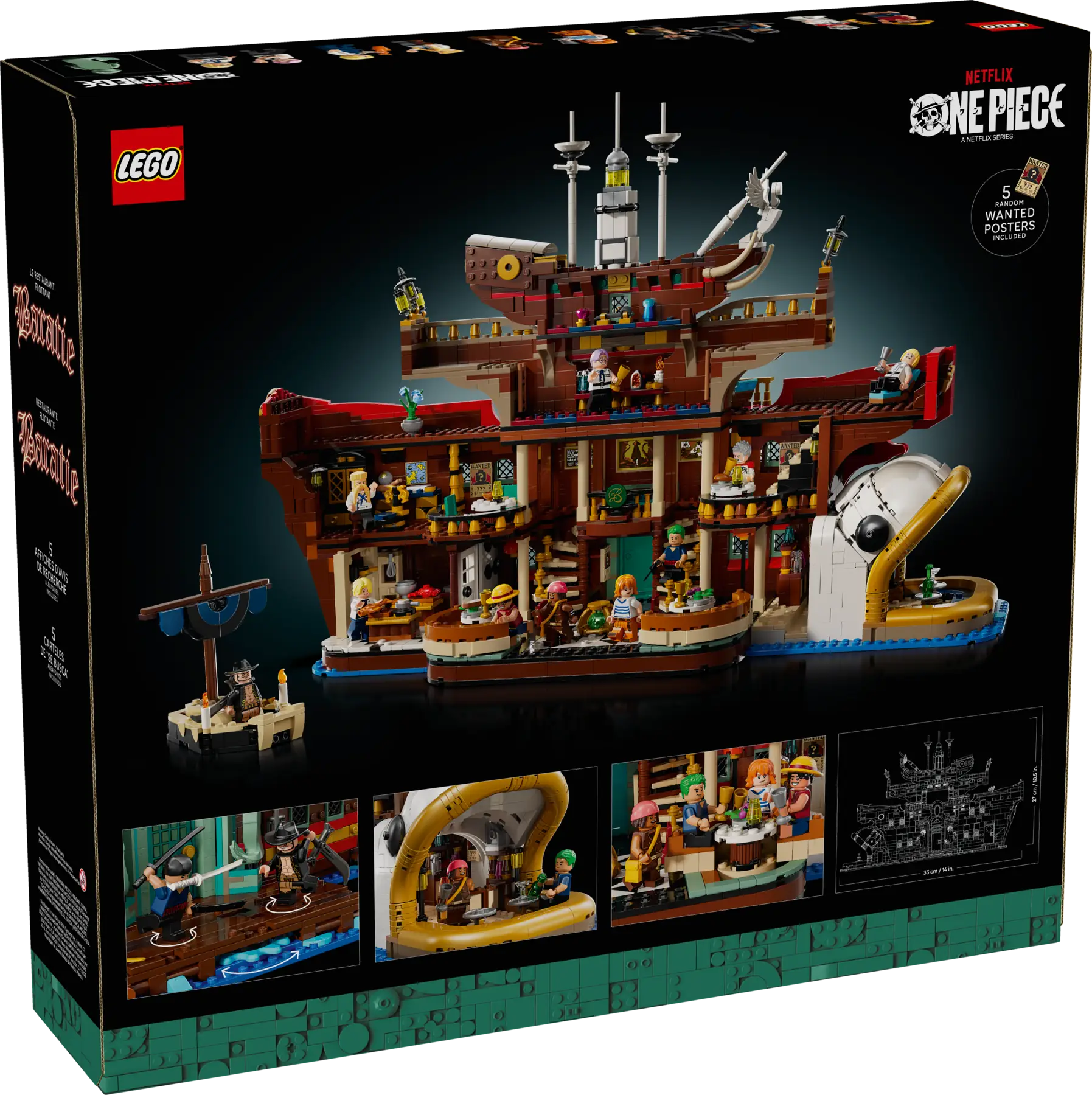 LEGO One Piece The Baratie Floating Restaurant • Set 75640