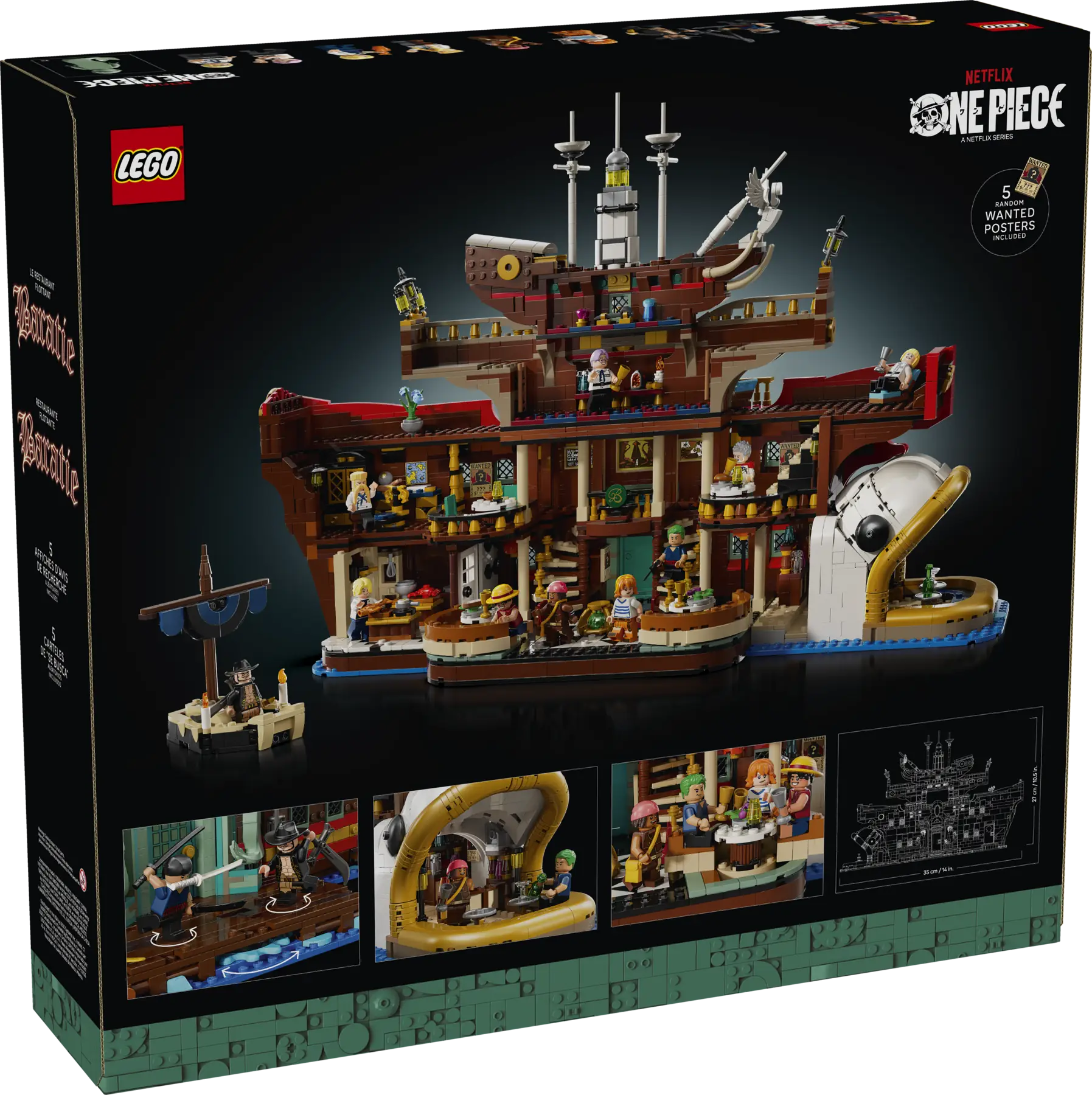 LEGO One Piece The Baratie Floating Restaurant • Set 75640 LEGO One Piece The Baratie Floating Restaurant • Set 75640