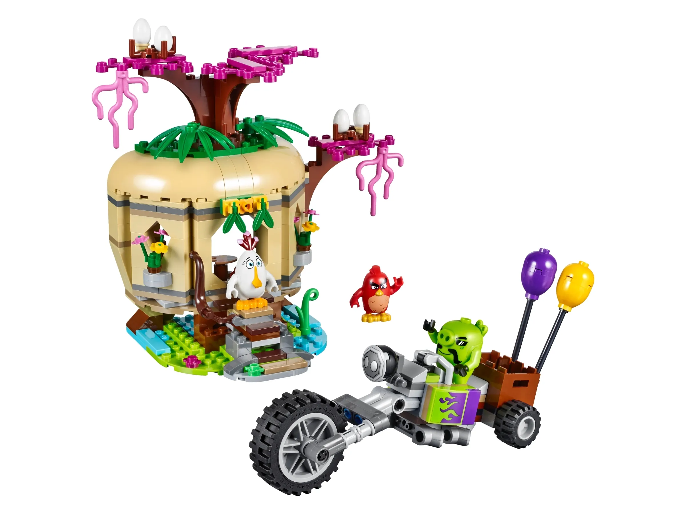 LEGO Angry Birds Bird Island Egg Heist • Set 75823 • SetDB