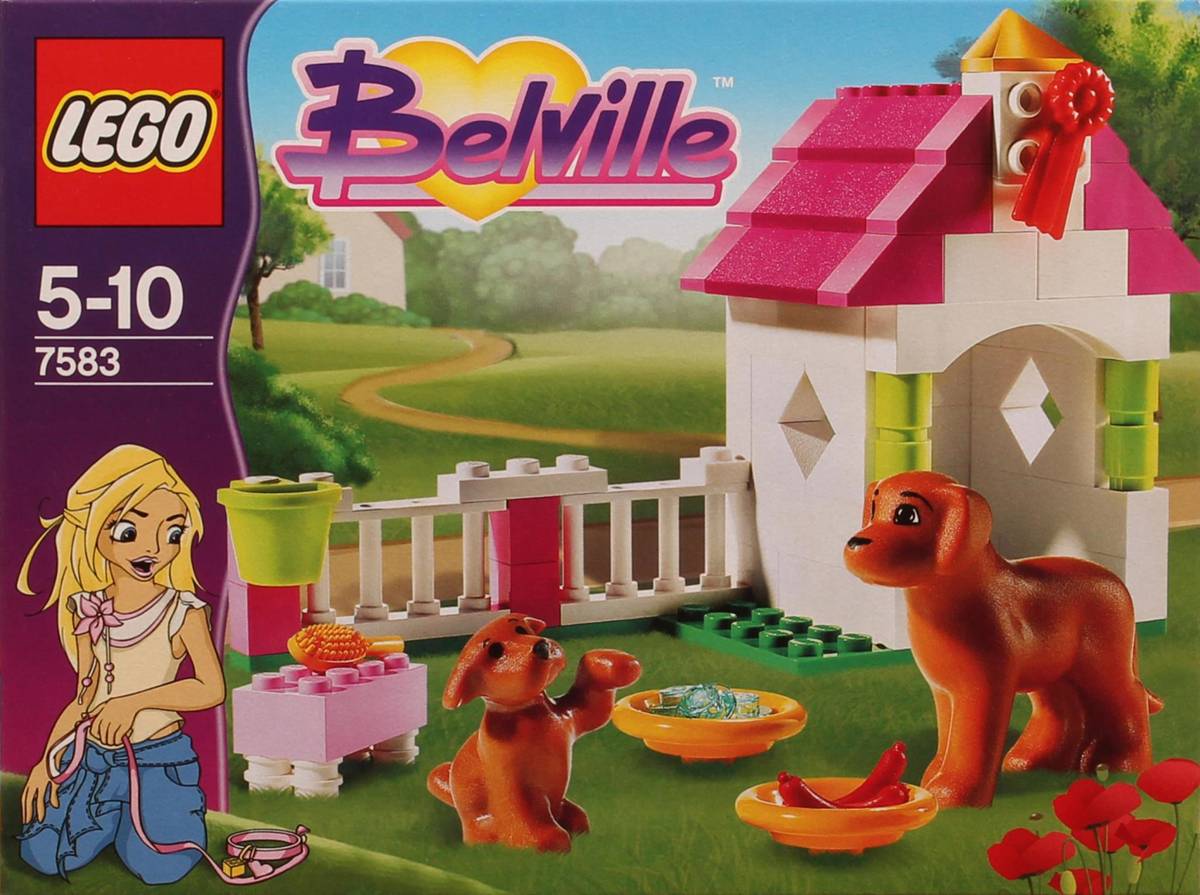 LEGO Belville Playful Puppy • Set 7583 • SetDB