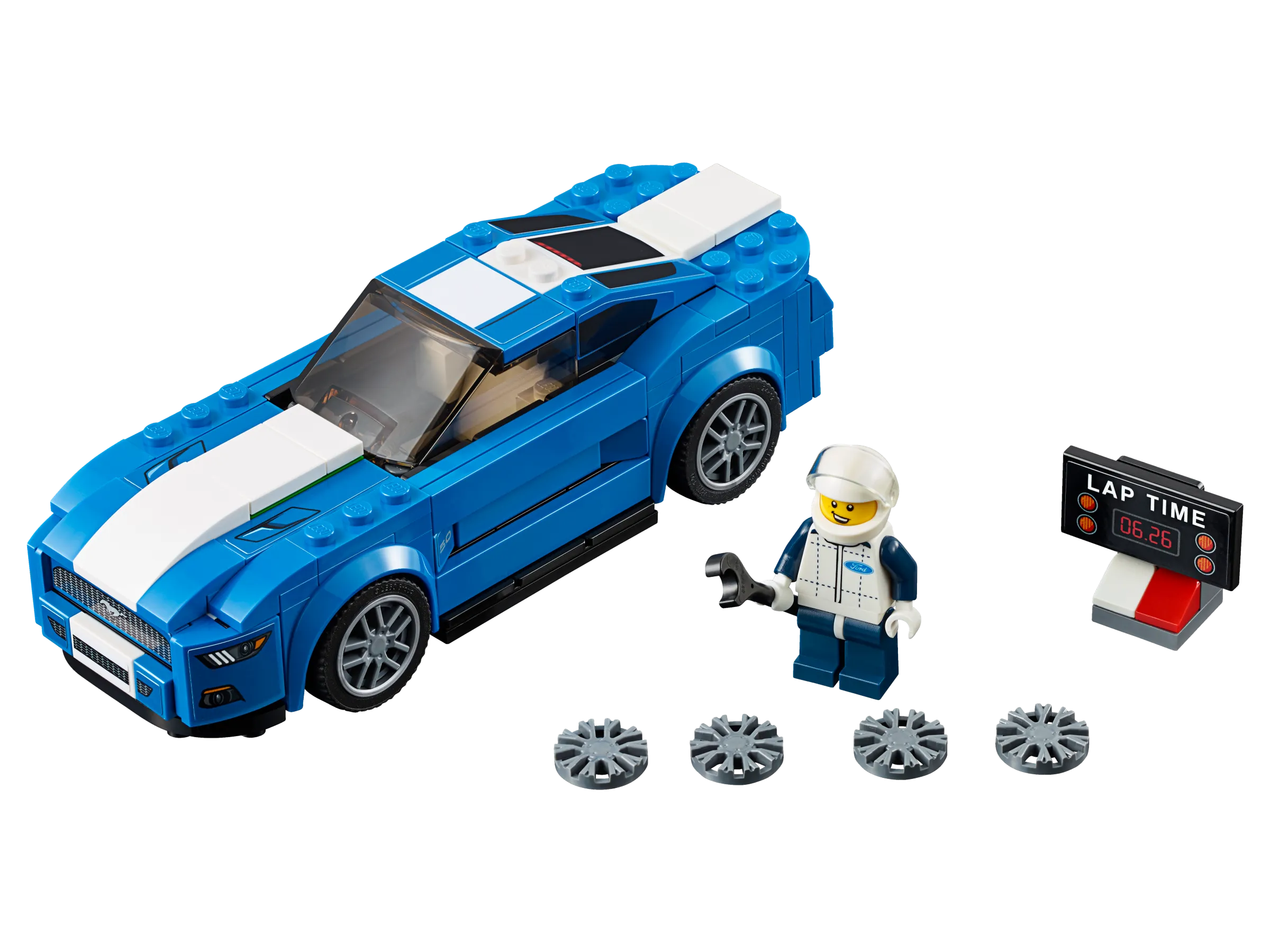 LEGO Speed Champions Ford Mustang GT Set 75871 SetDB