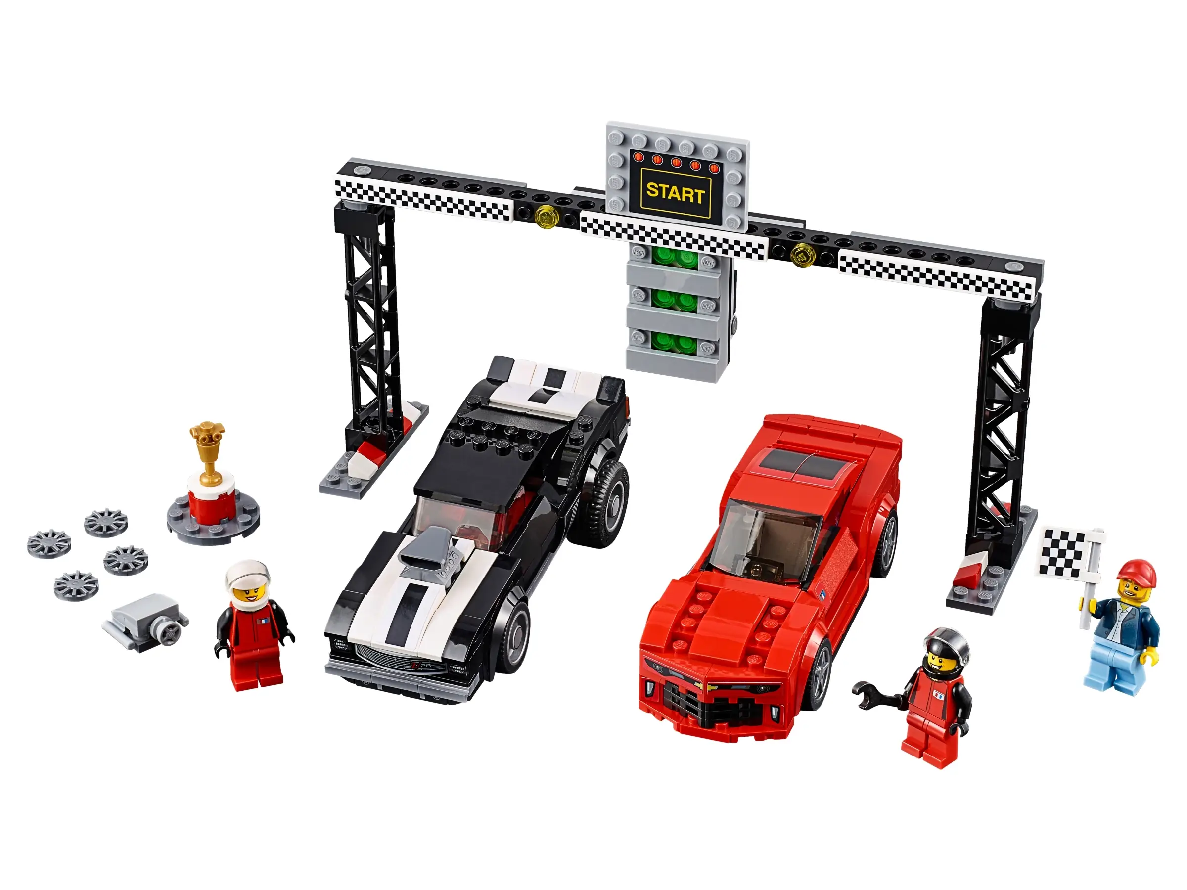 LEGO Speed Champions Chevrolet Camaro Drag Race Set 75874