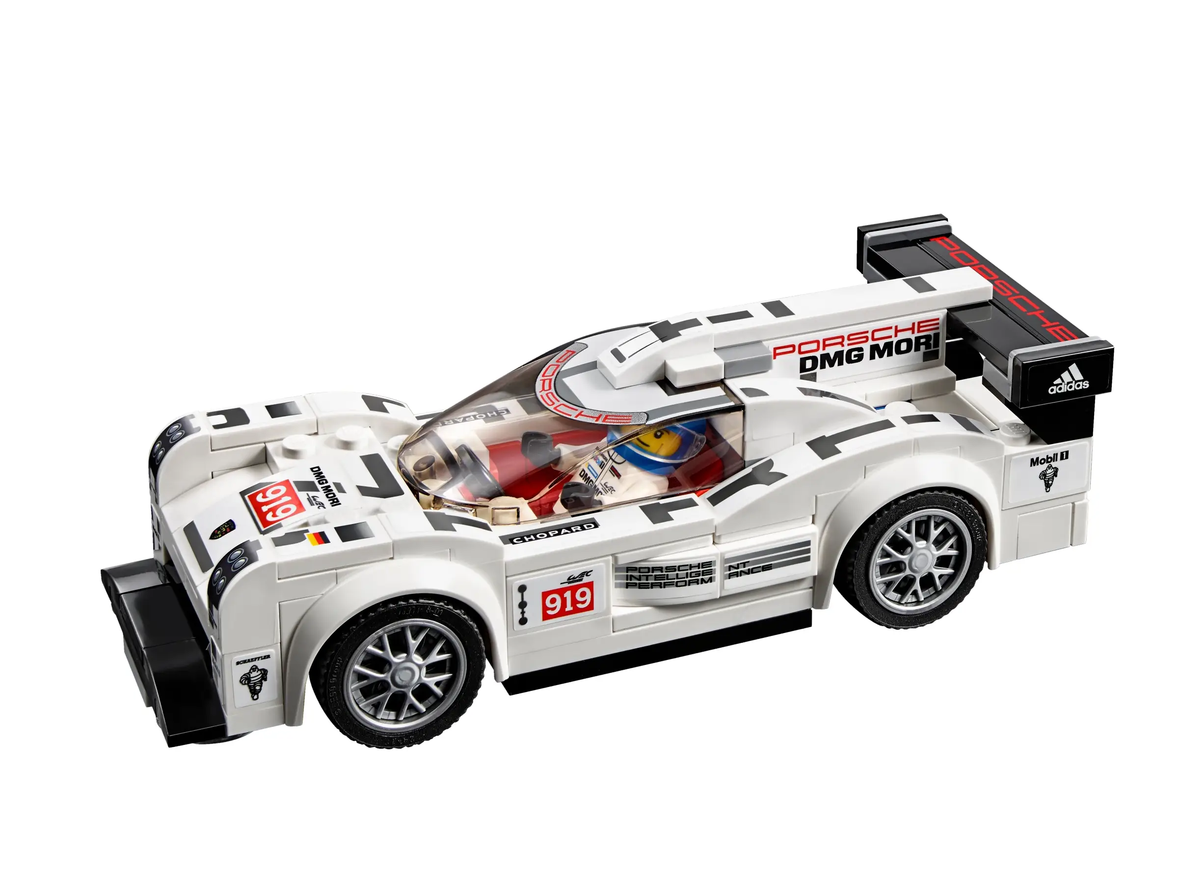 LEGO Speed Champions Porsche 919 Hybrid and 917K Pit Lane