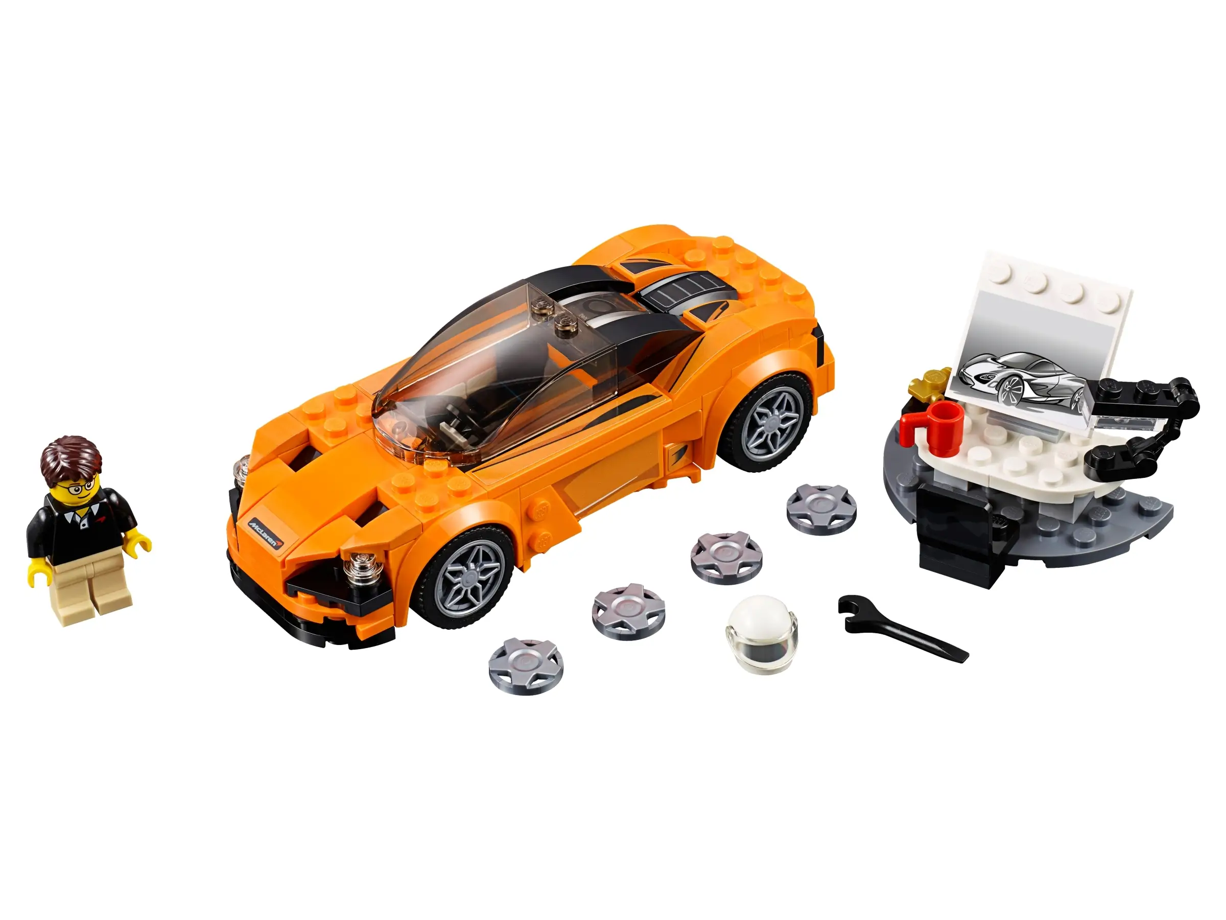 LEGO Speed Champions McLaren 720S • Set 75880 • SetDB