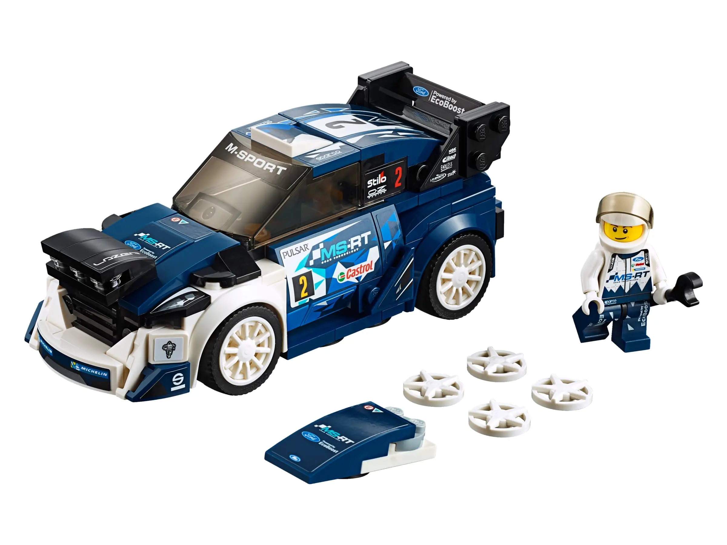 LEGO Speed Champions Ford Fiesta M-Sport WRC • Set 75885