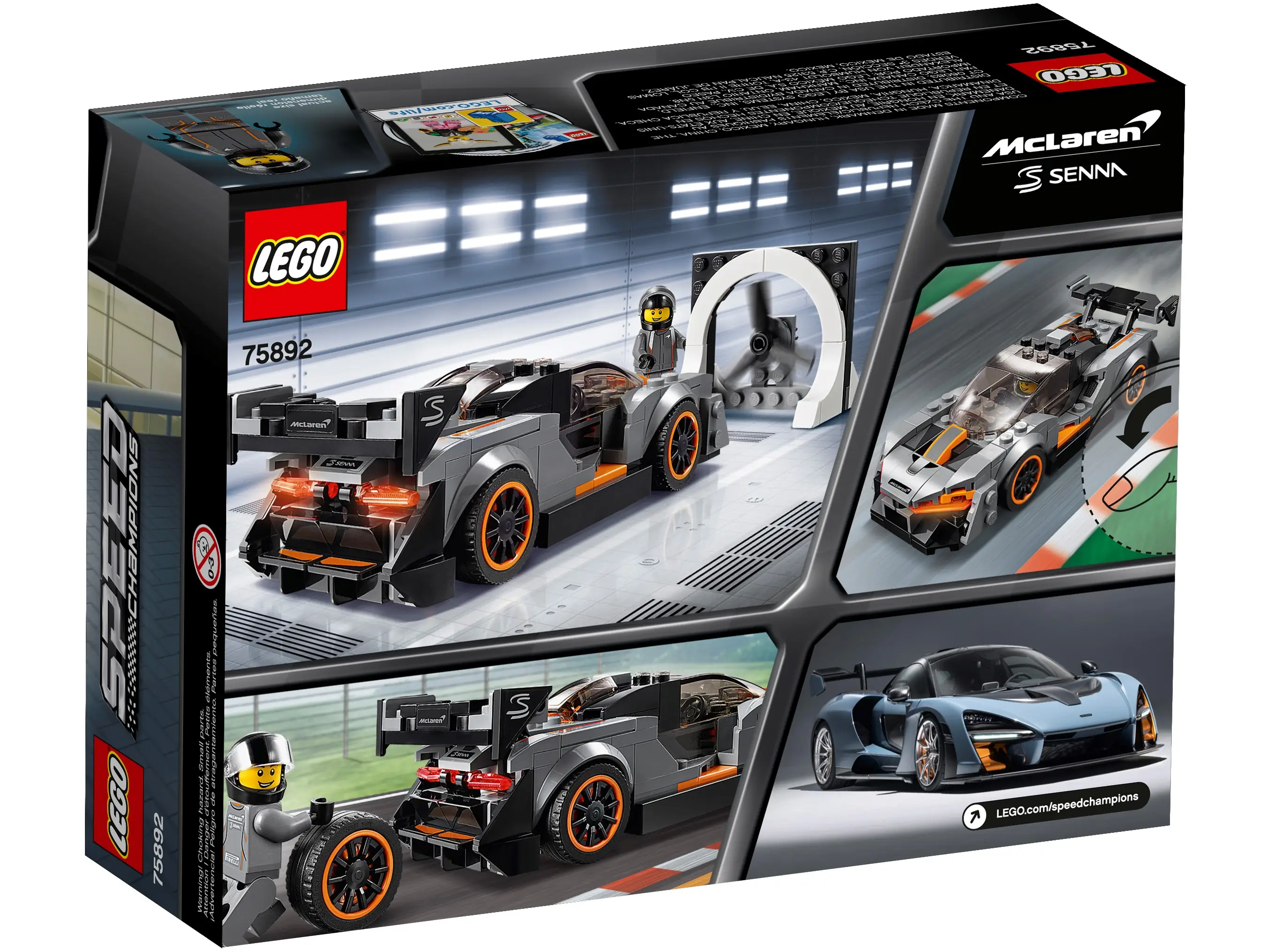 LEGO Speed Champions McLaren Senna • Set 75892 • SetDB