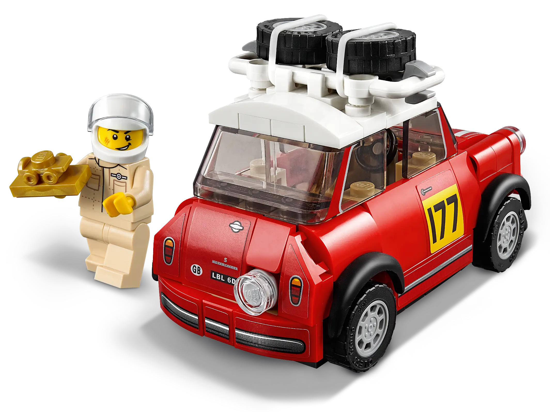 Lego mini cooper speed champions instructions sale