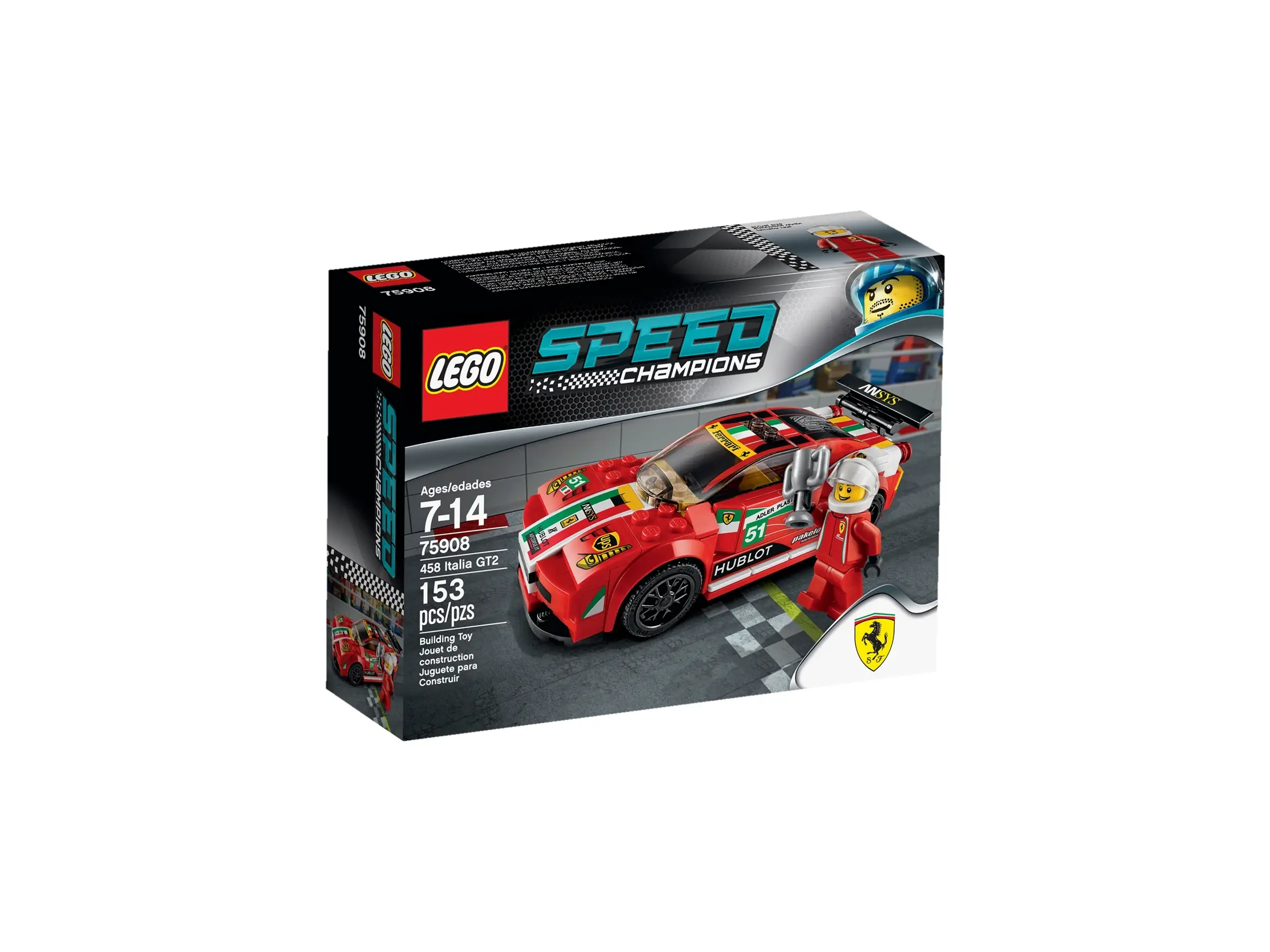 最大80％オフ LEGO Speed SetDB • 75908 Set • GT2 Italia 458 Champions テープ・マスキングテープ