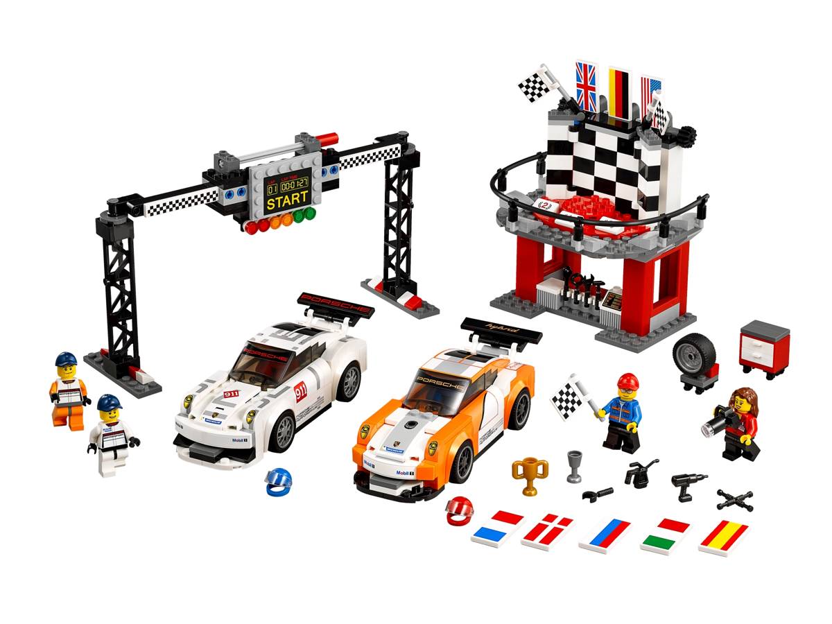 LEGO Speed Champions Porsche 911 GT Finish Line • Set 75912