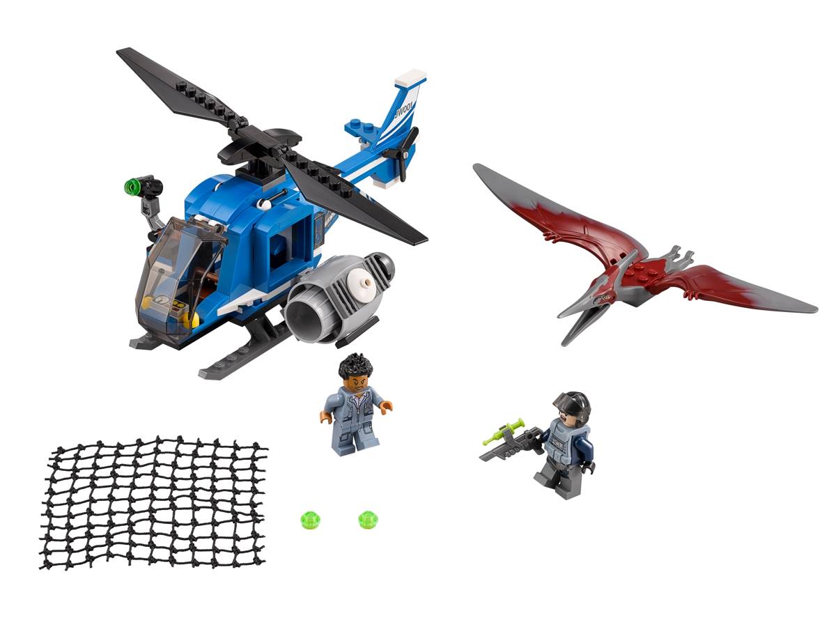 LEGO Jurassic World Pteranodon Capture • Set 75915 • SetDB