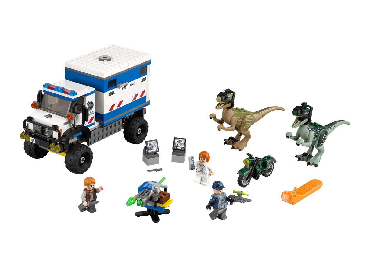 LEGO Jurassic World Raptor Rampage • Set 75917 • SetDB