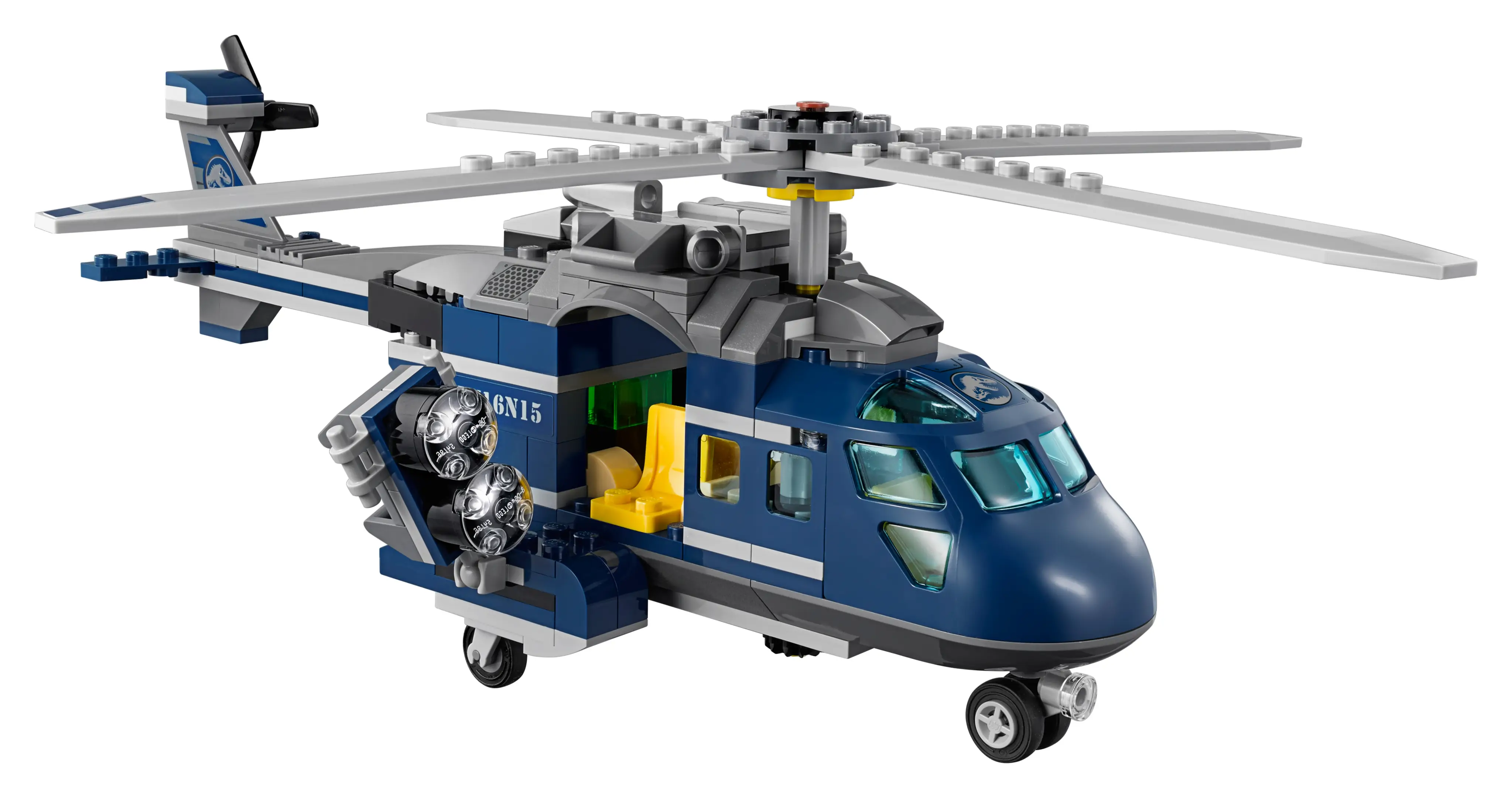 LEGO Jurassic World Blue s Helicopter Pursuit