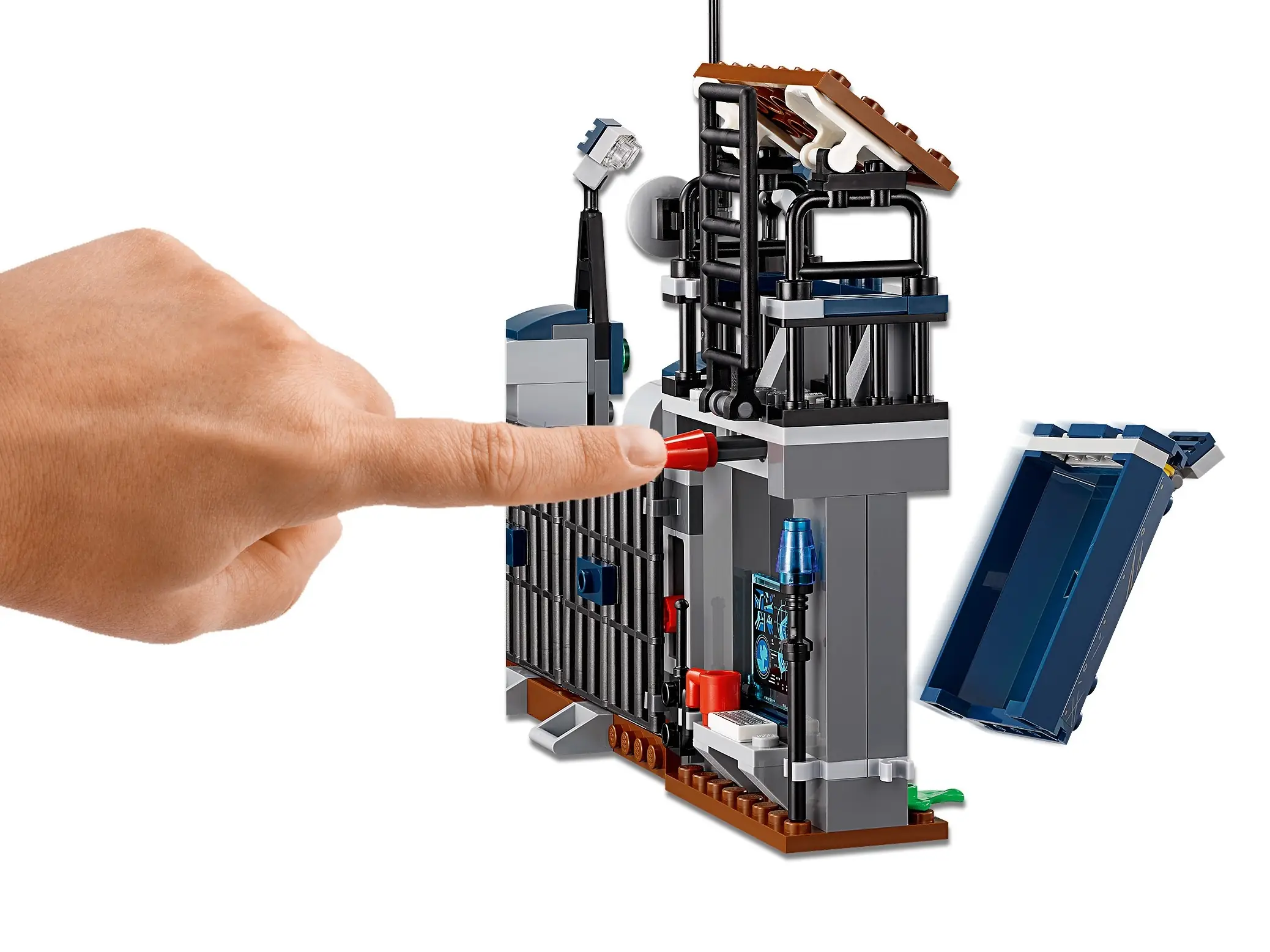 LEGO Jurassic World Dilophosaurus Outpost Attack Set 75931