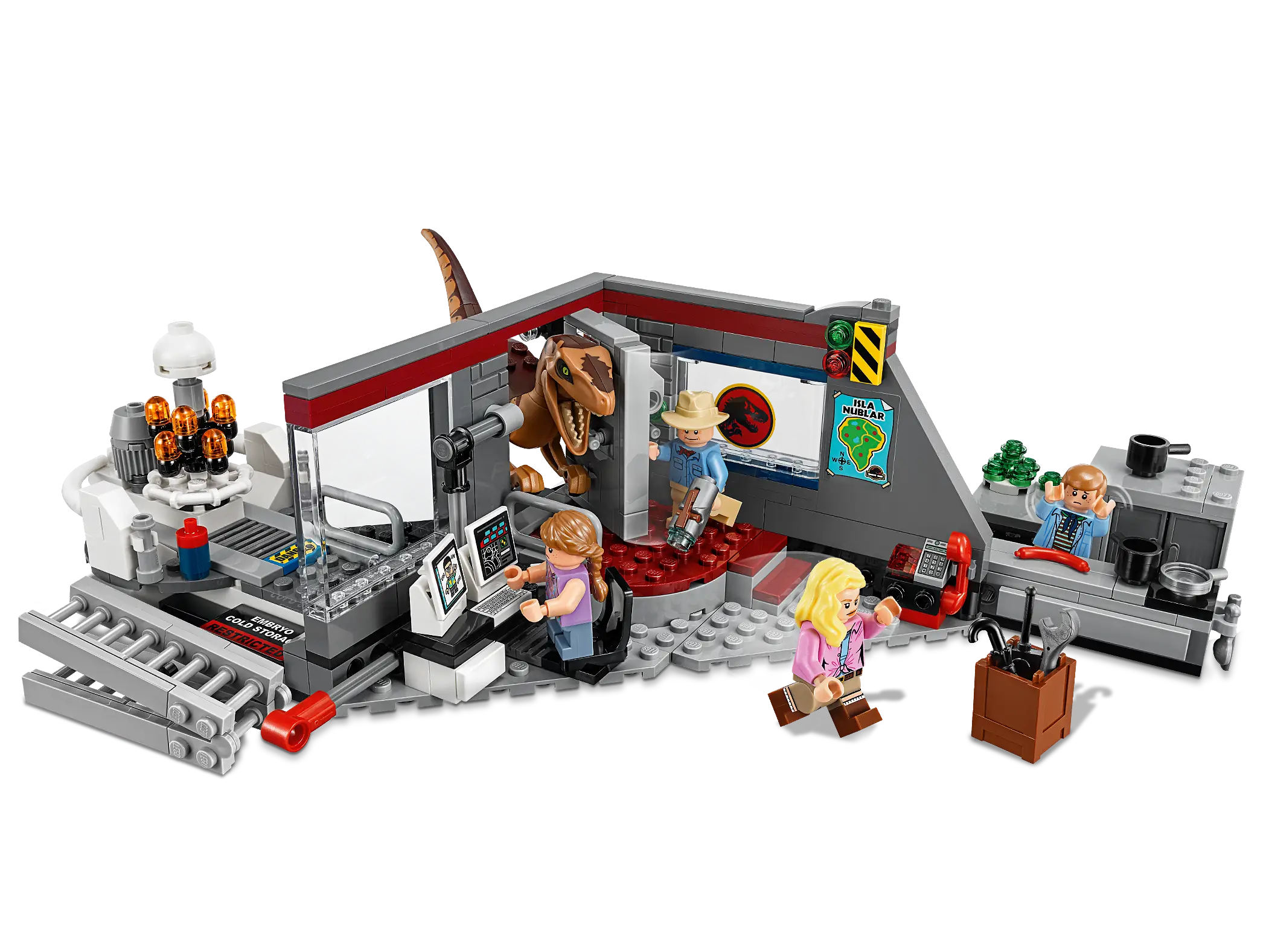 Lego jurassic park velociraptor chase hotsell