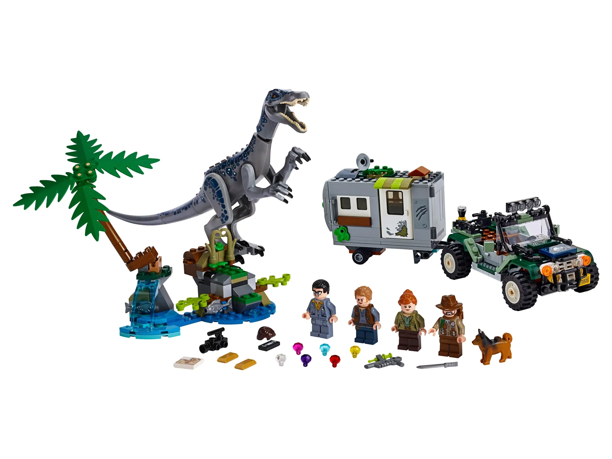 LEGO Jurassic World Baryonyx Face-Off The Treasure Hunt