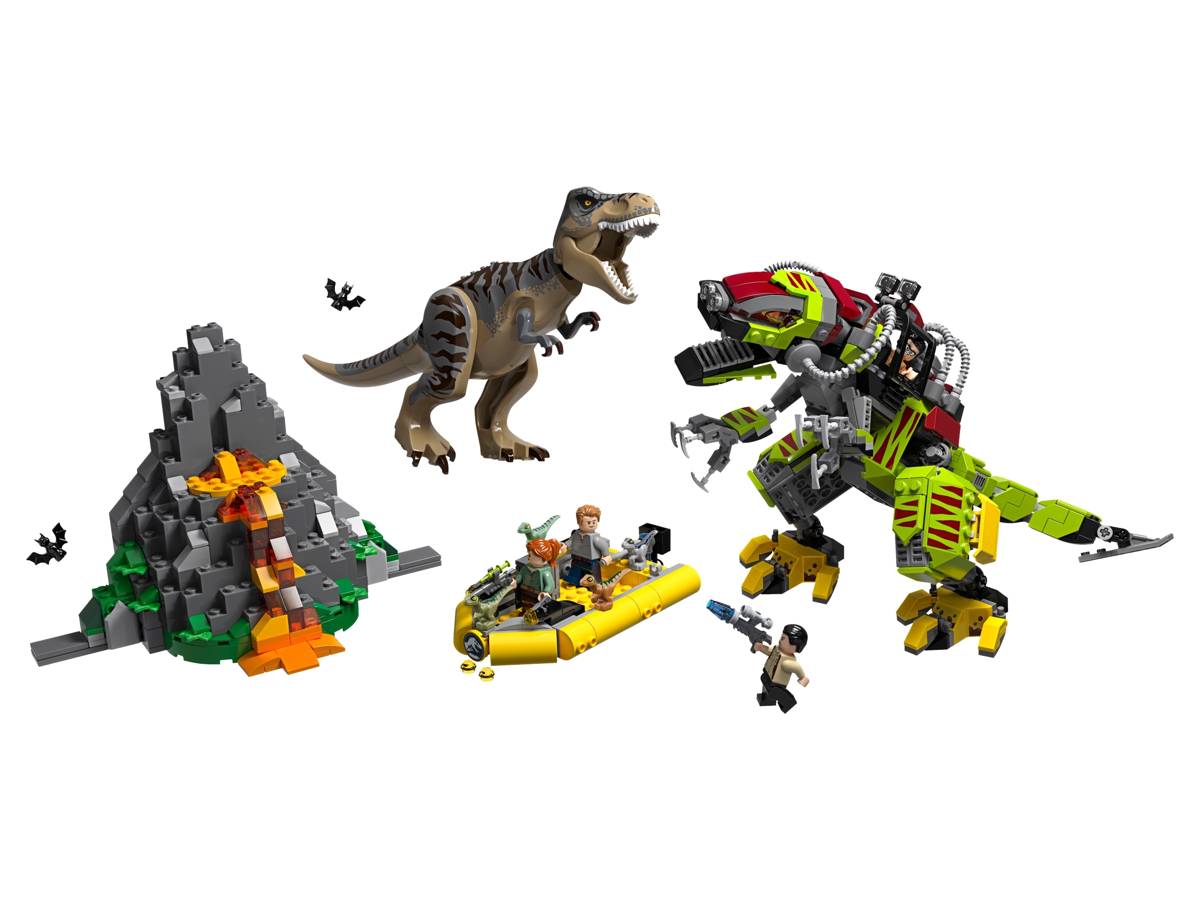 LEGO Jurassic World T. rex vs Dino-Mech Battle • Set 75938