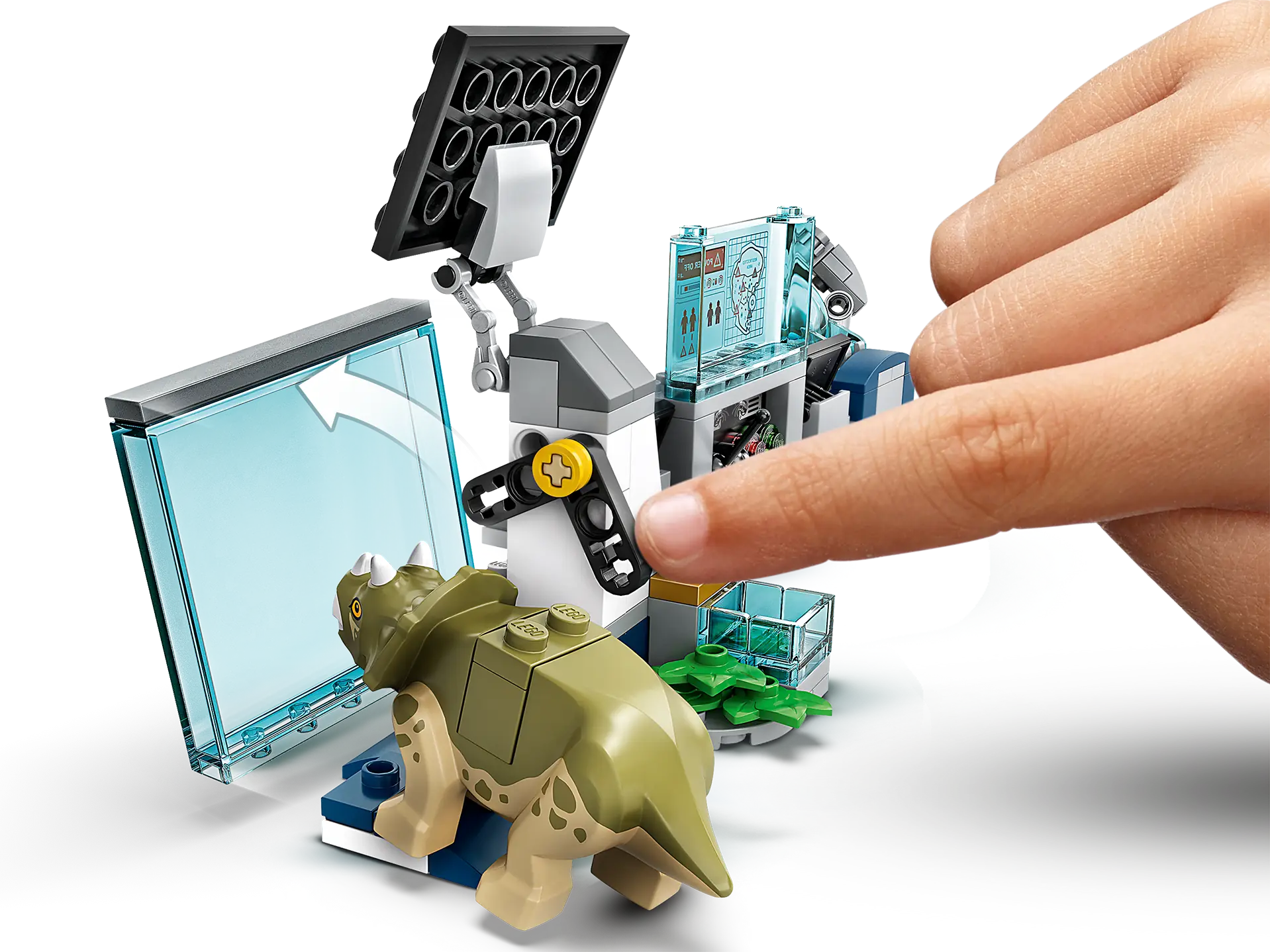 LEGO Jurassic World Wu's Lab Baby Dinosaurs Breakout