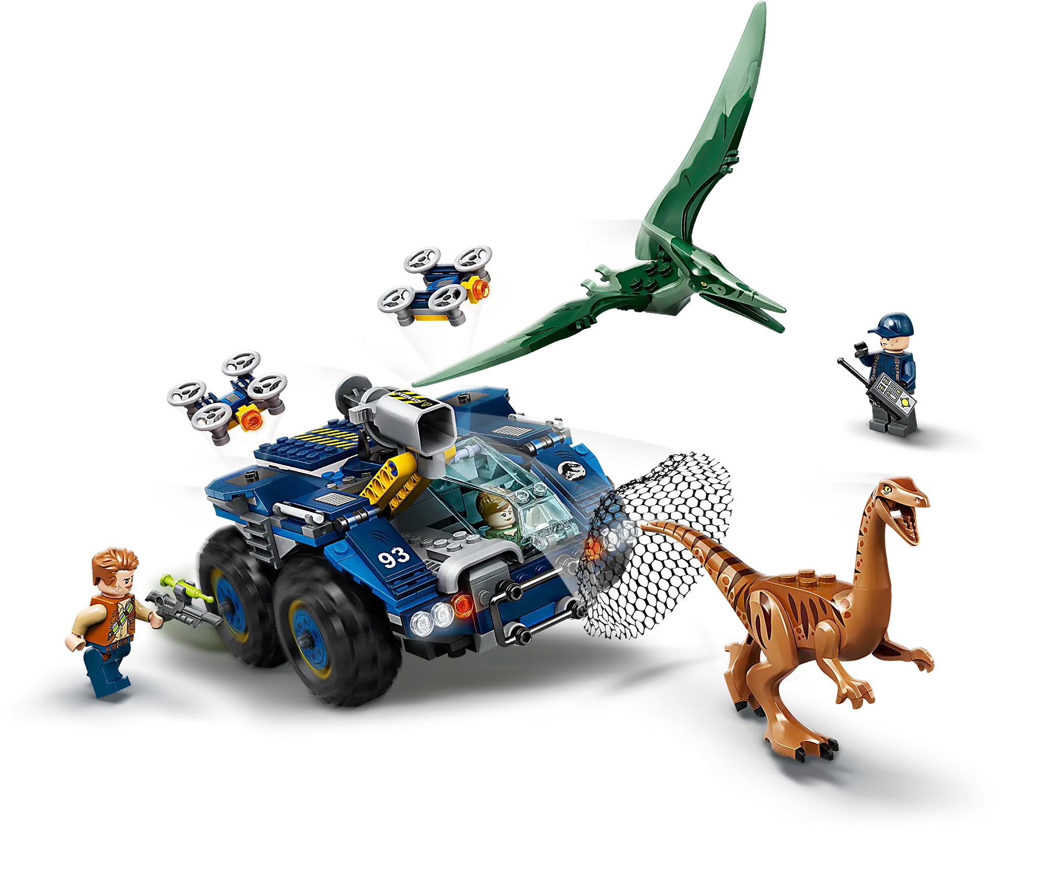 Jurassic world gallimimus lego sale