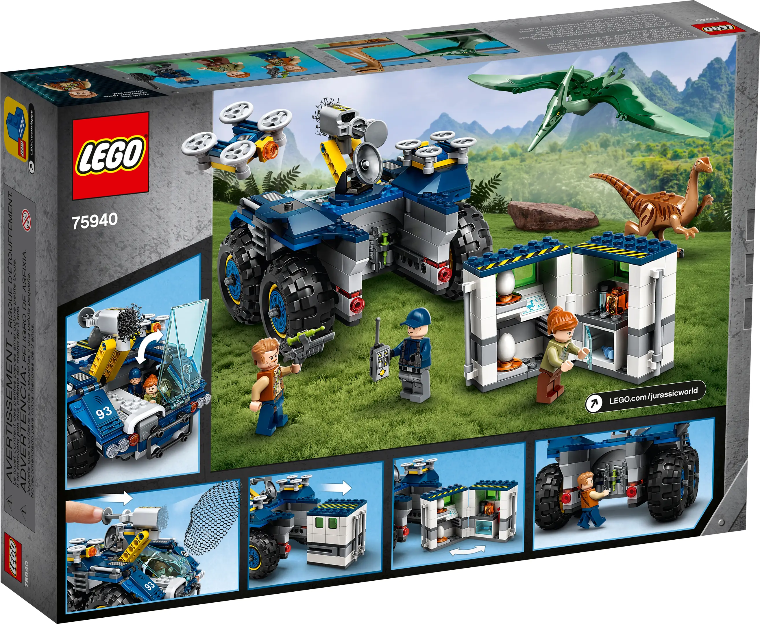 LEGO Jurassic World™ Gallimimus and Pteranodon Breakout Set