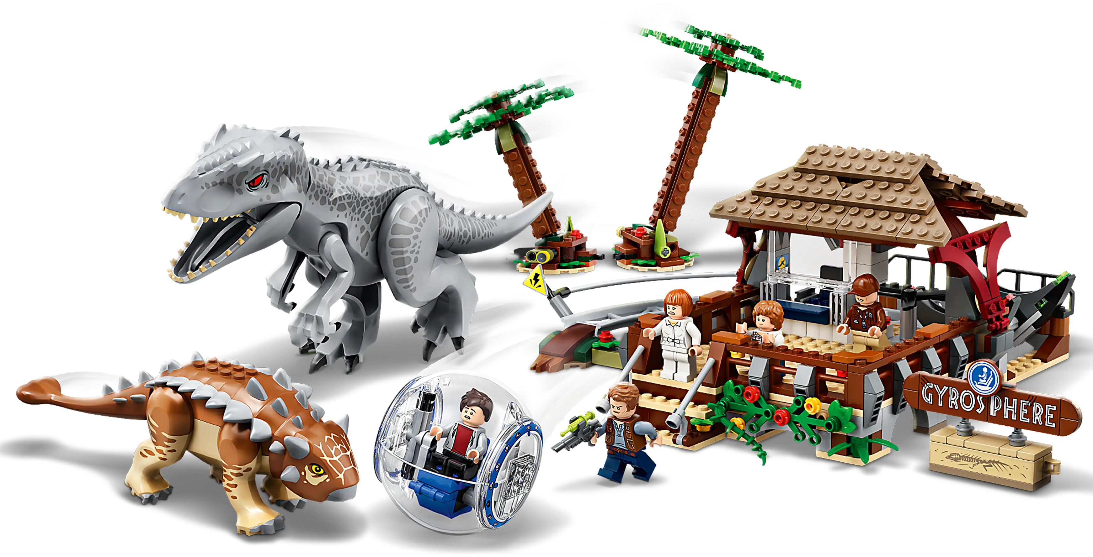 LEGO Jurassic World Indominus Rex vs. Ankylosaurus