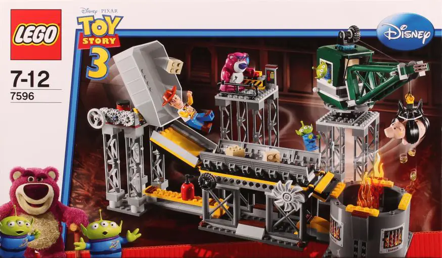 LEGO Toy Story 4 Trash Compactor Escape • Set 7596 • SetDB