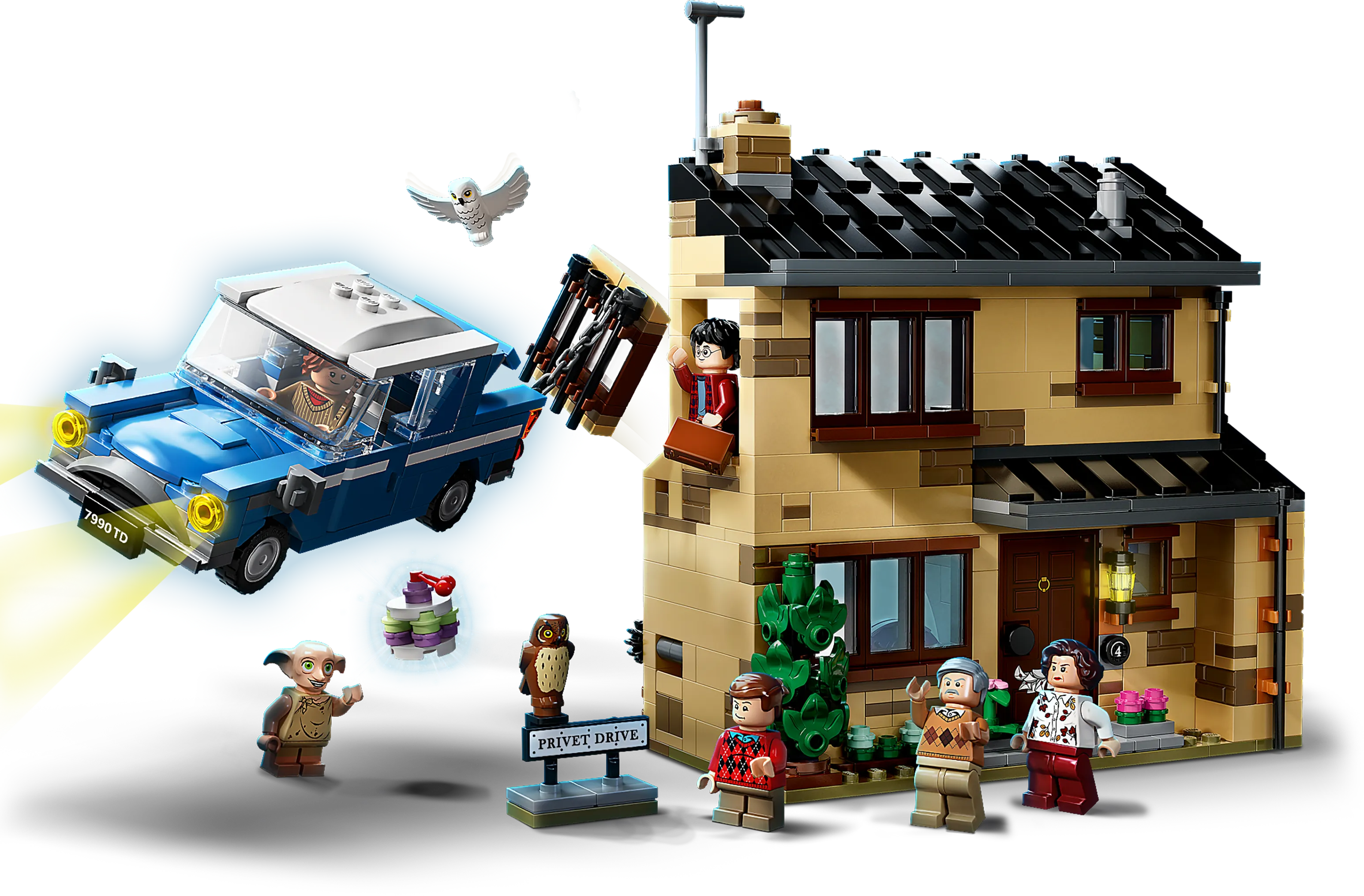 Harry on sale Potter 4 Privet Drive 75968 Building Toy Set for Kids, Boys, and Girl