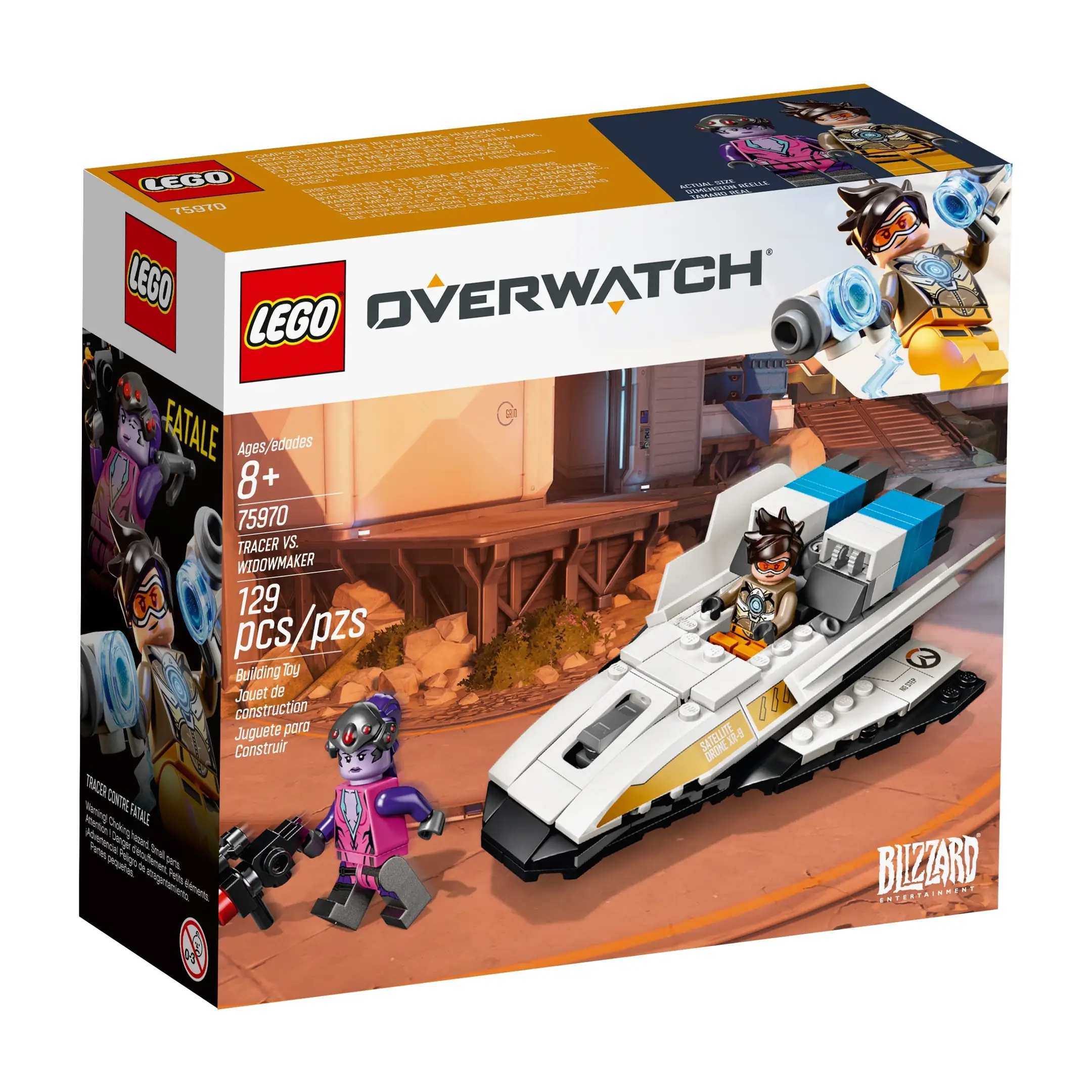 LEGO Overwatch Tracer vs. Widowmaker • Set 75970 • SetDB
