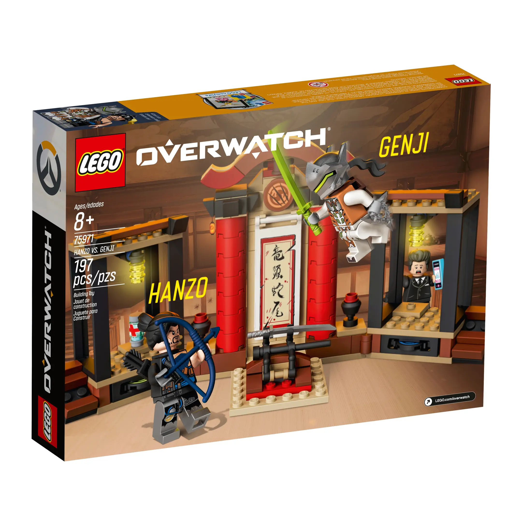 LEGO Overwatch Hanzo Genji • Set 75971 • SetDB