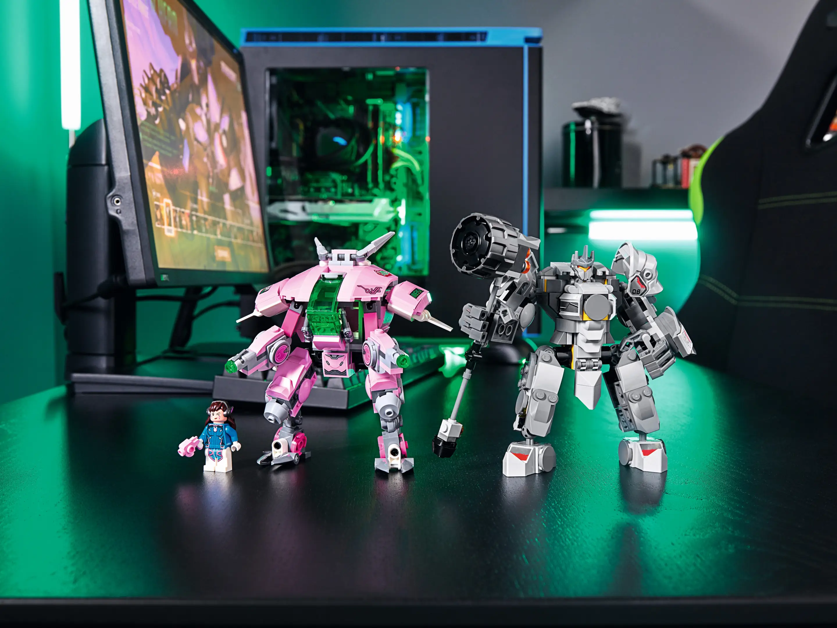 LEGO Overwatch D.Va & Reinhardt • Set 75973 • SetDB