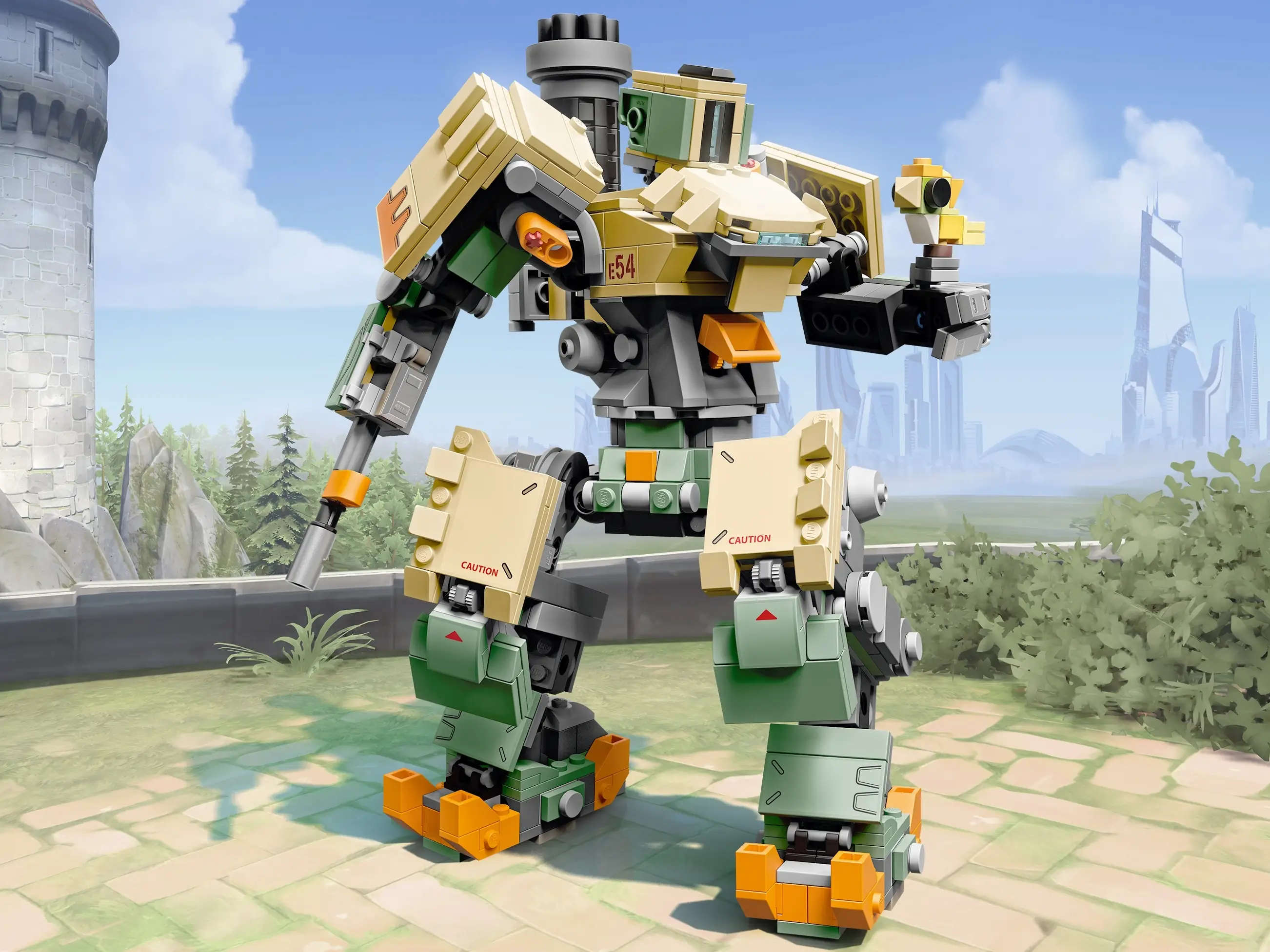 Overwatch lego robot hotsell